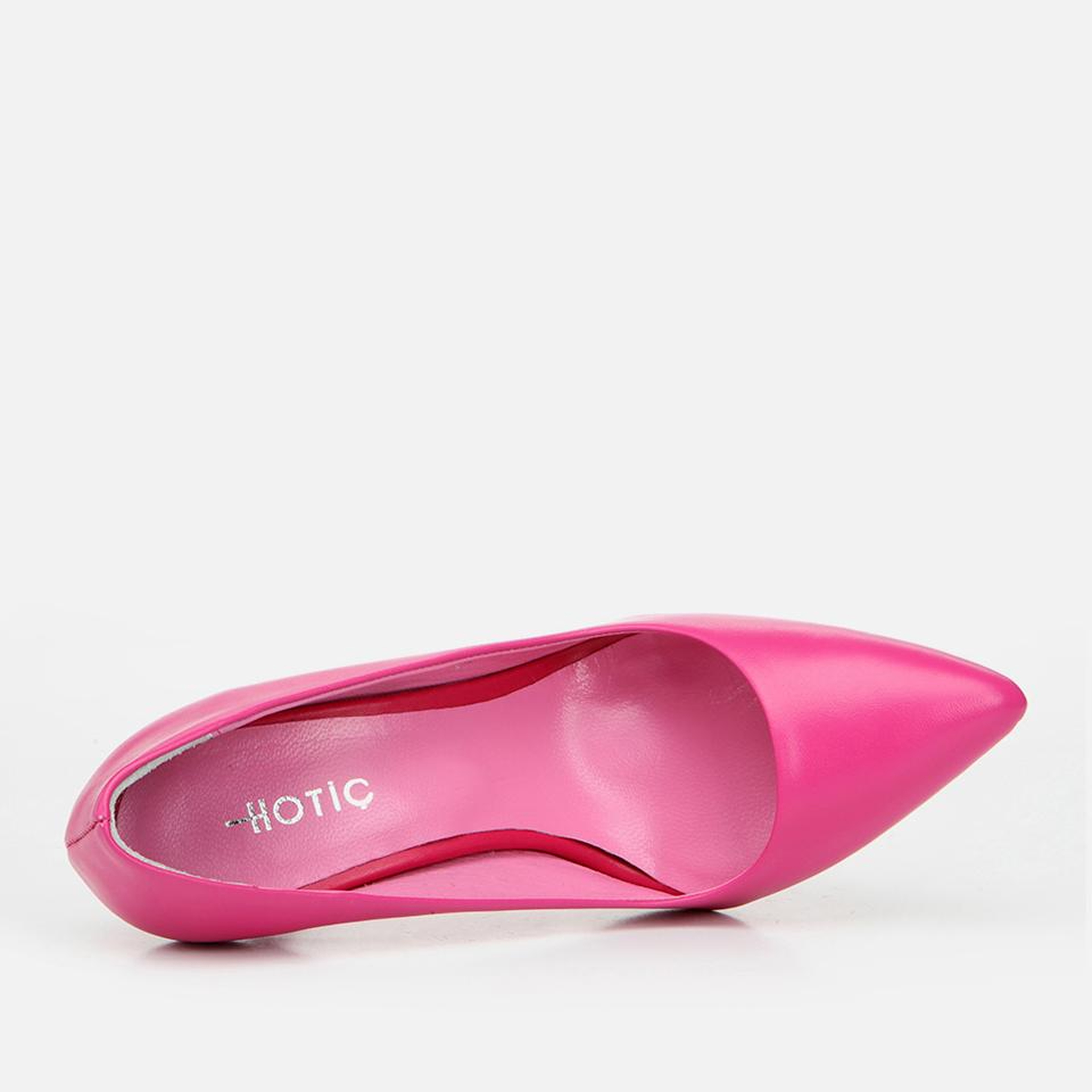 Kadın Deri Pembe Stiletto