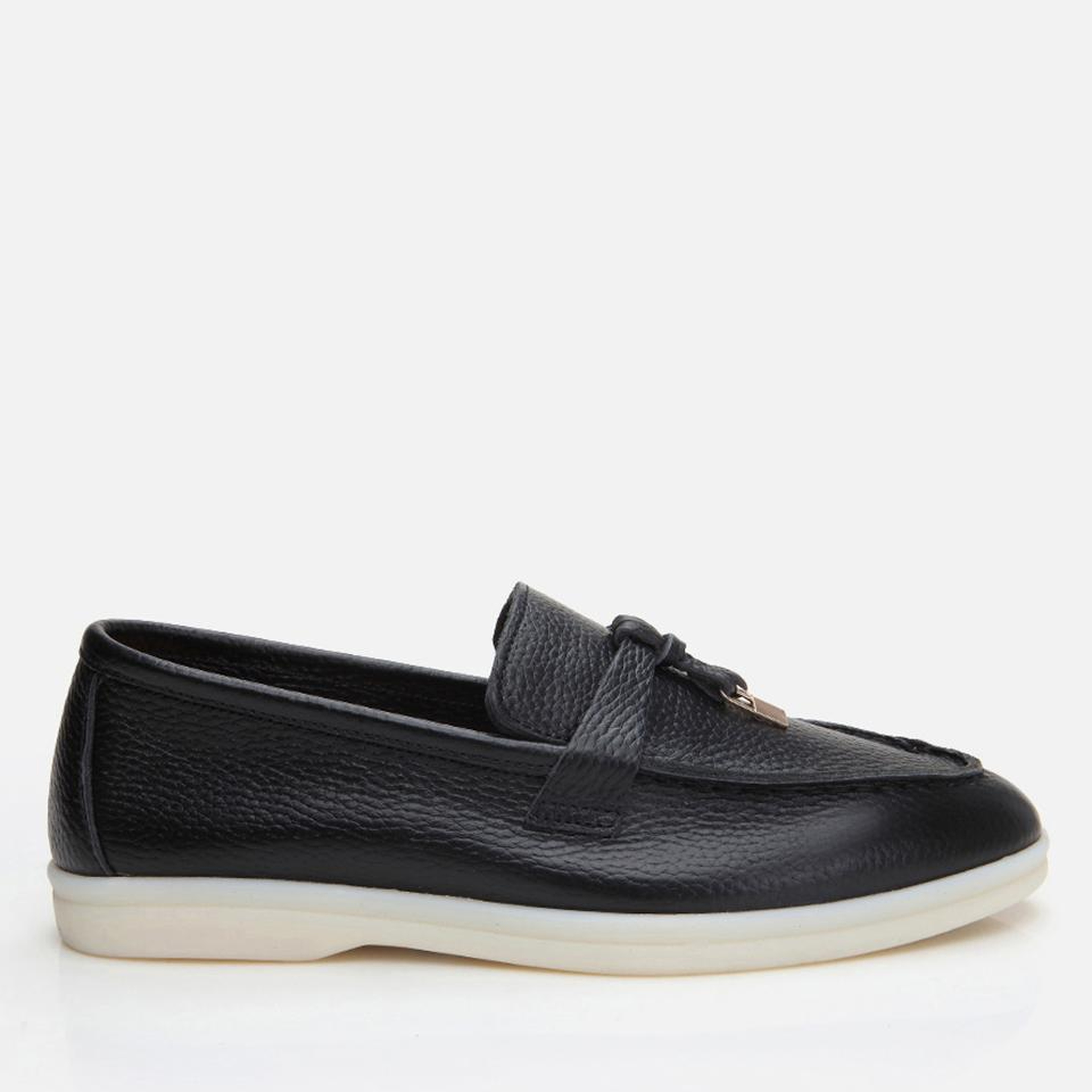 Kadın Deri Siyah Loafer