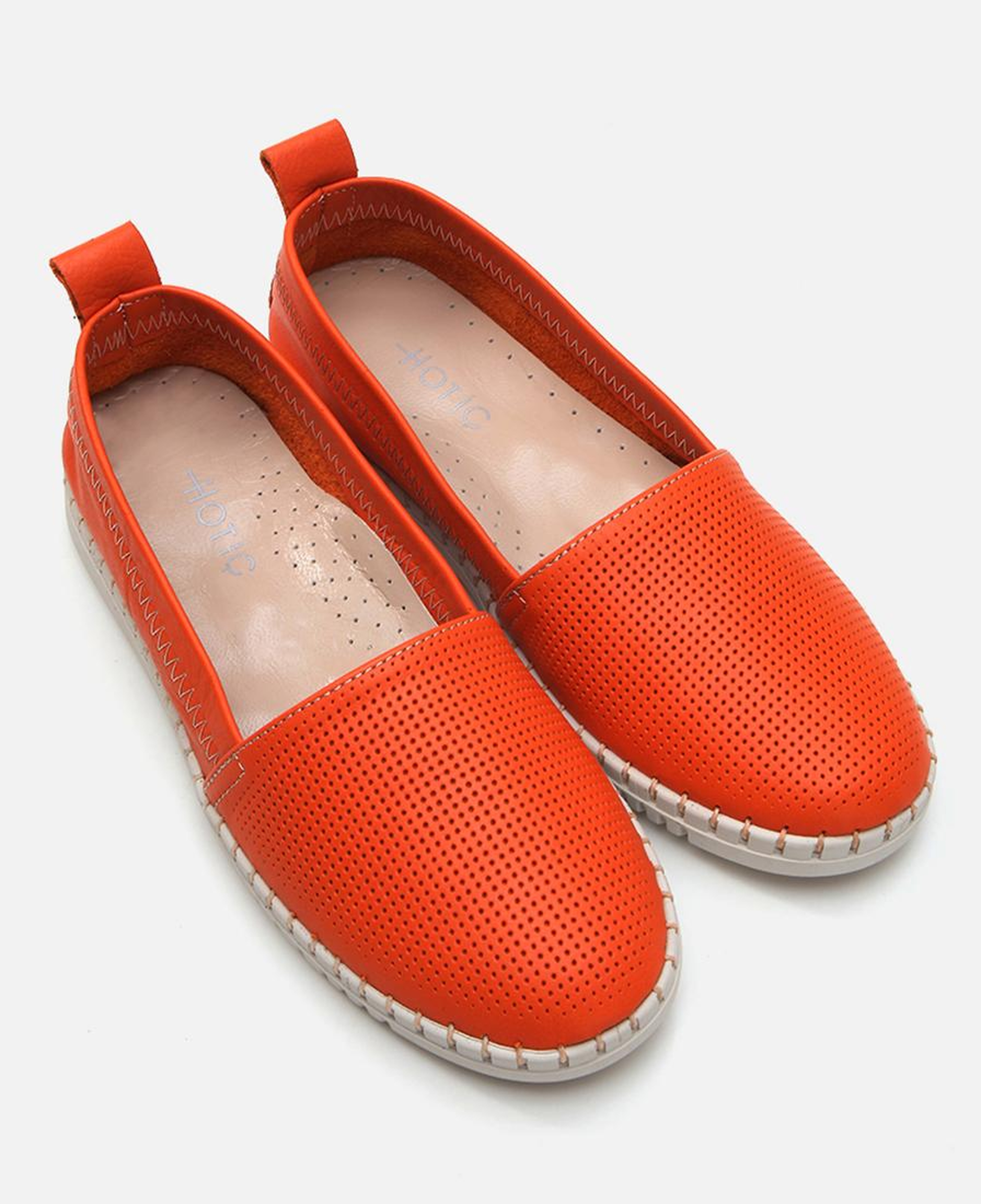 Kadın Deri Kırmızı Loafer