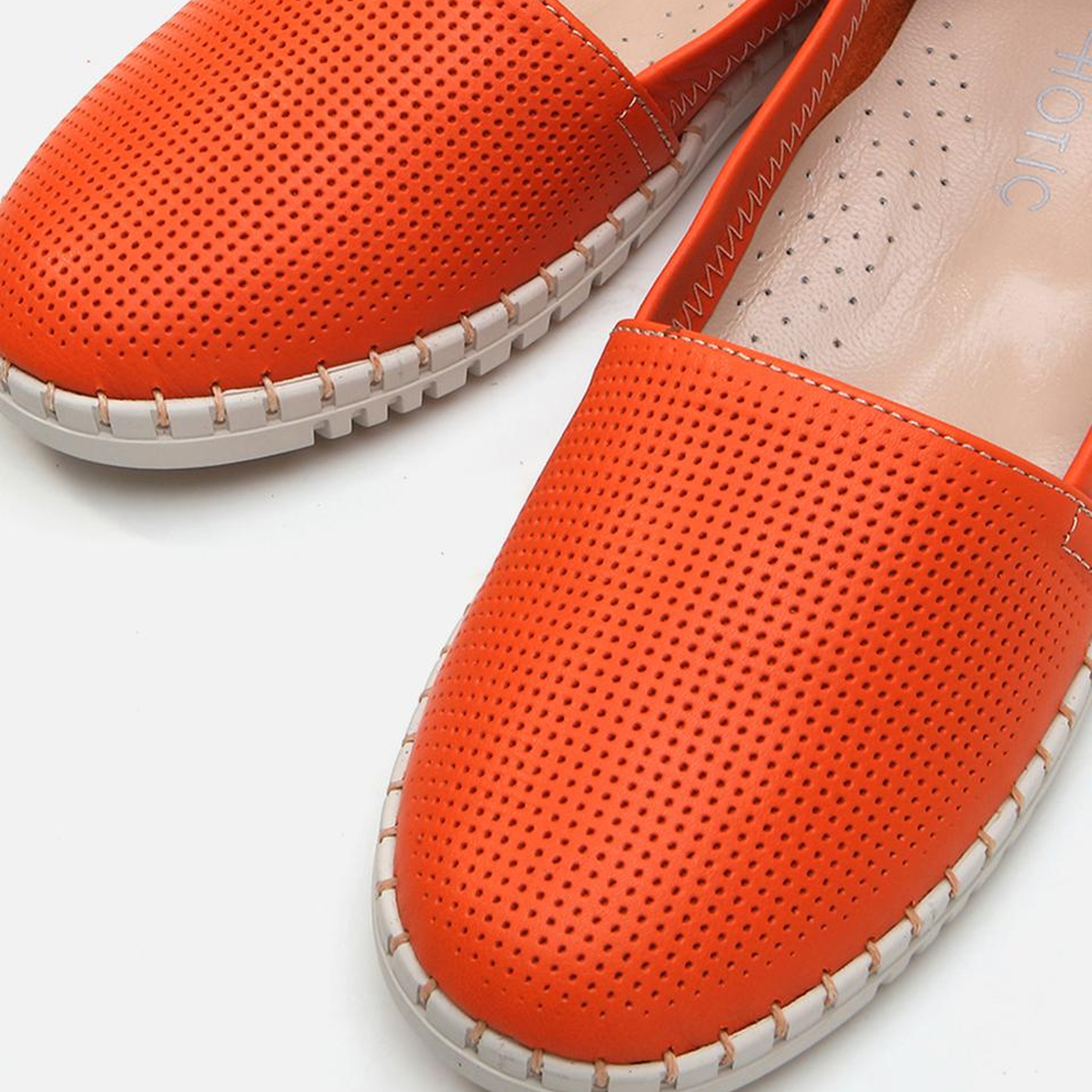 Kadın Deri Kırmızı Loafer