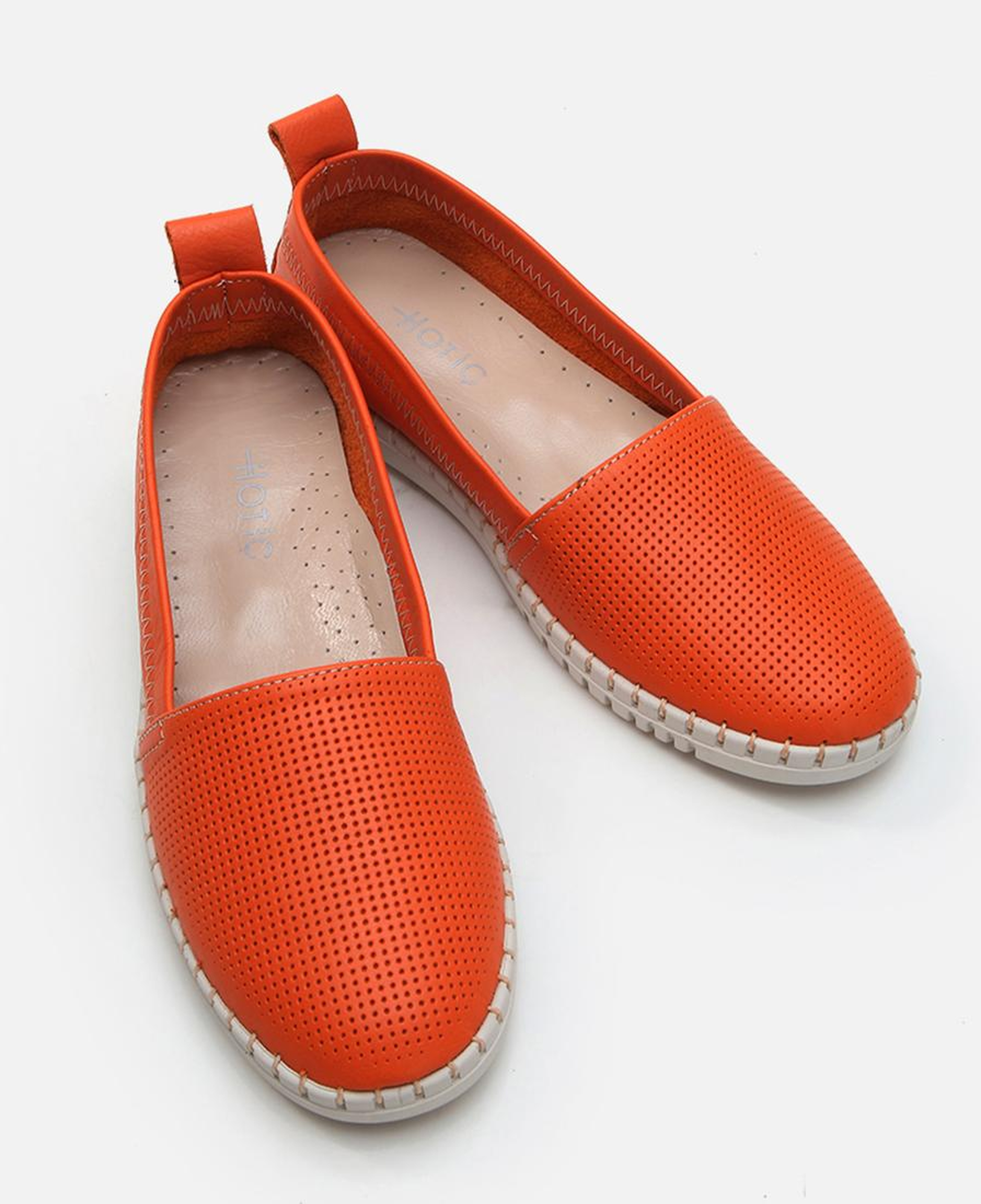 Kadın Deri Kırmızı Loafer