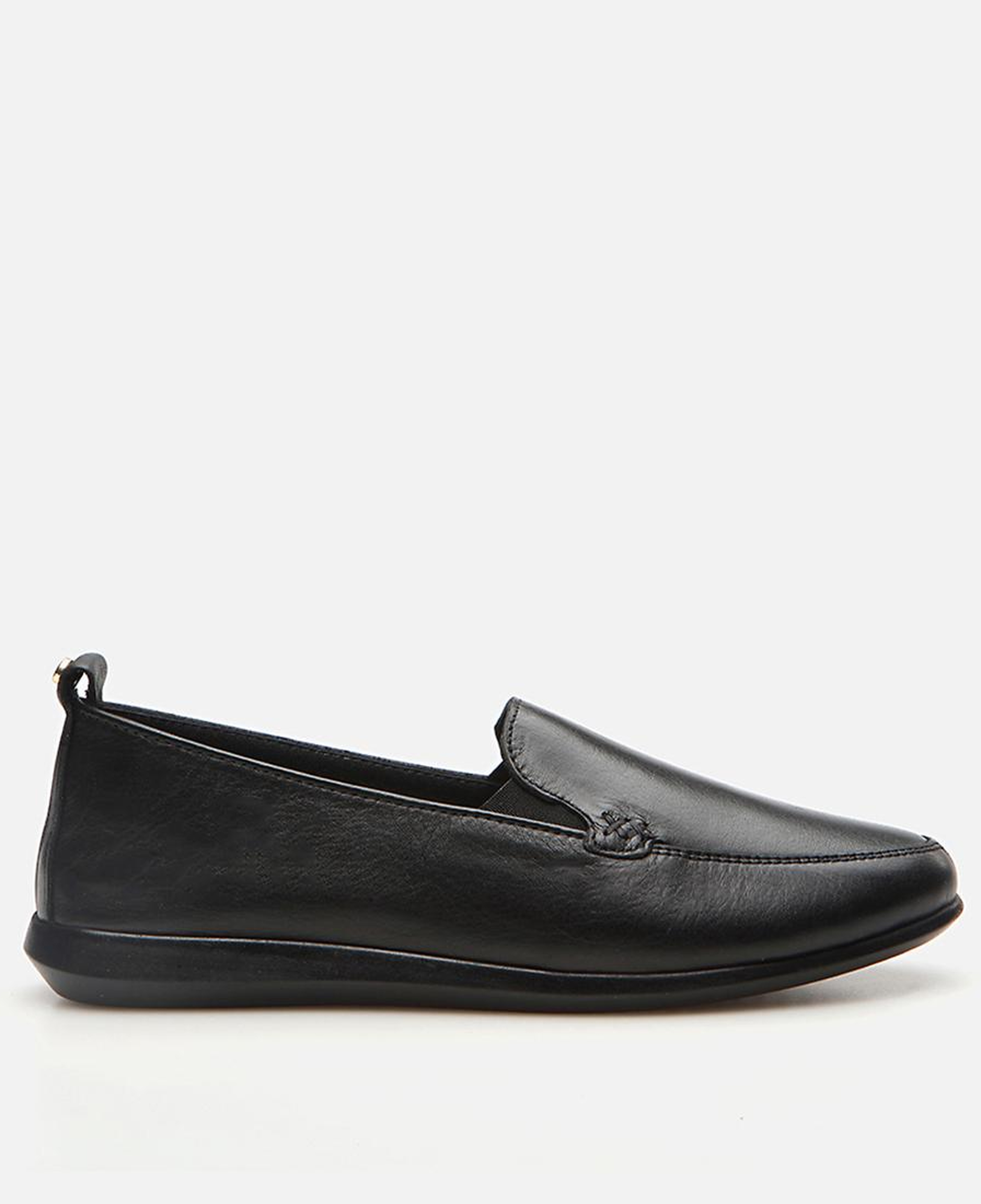 Kadın Deri Siyah Loafer