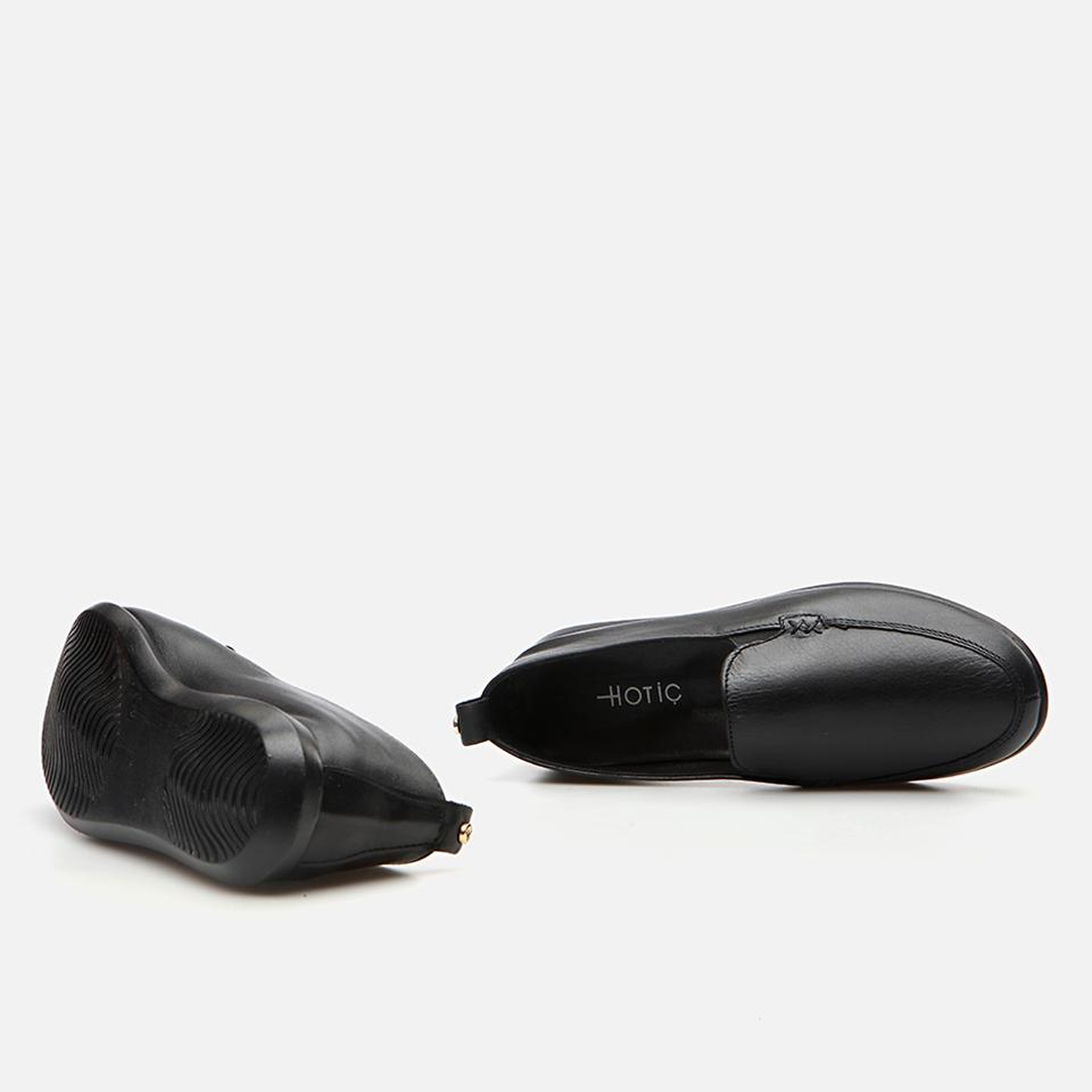 Kadın Deri Siyah Loafer