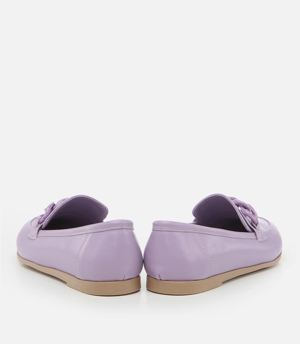Kadın Mor Yaya Loafer