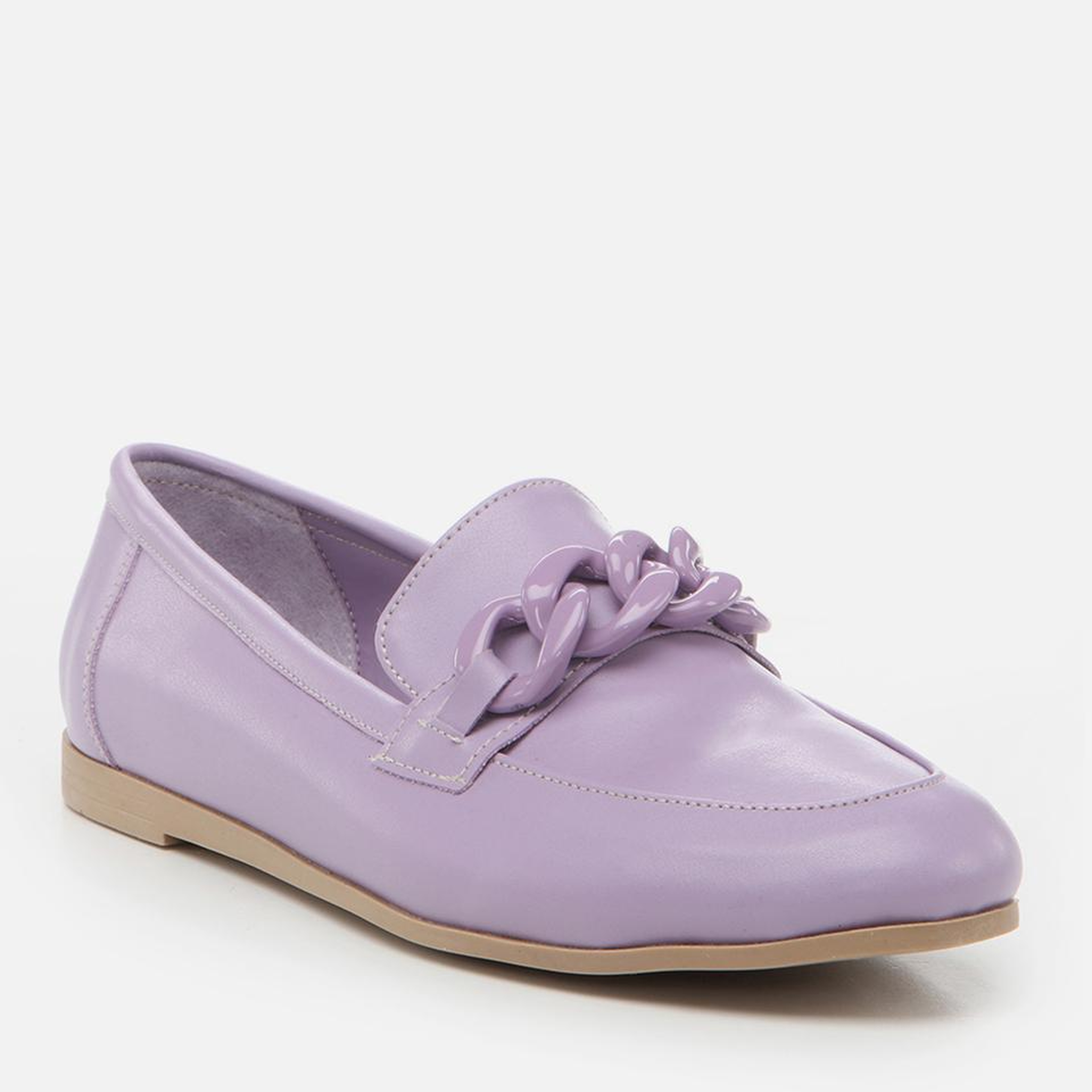 Kadın Mor Yaya Loafer