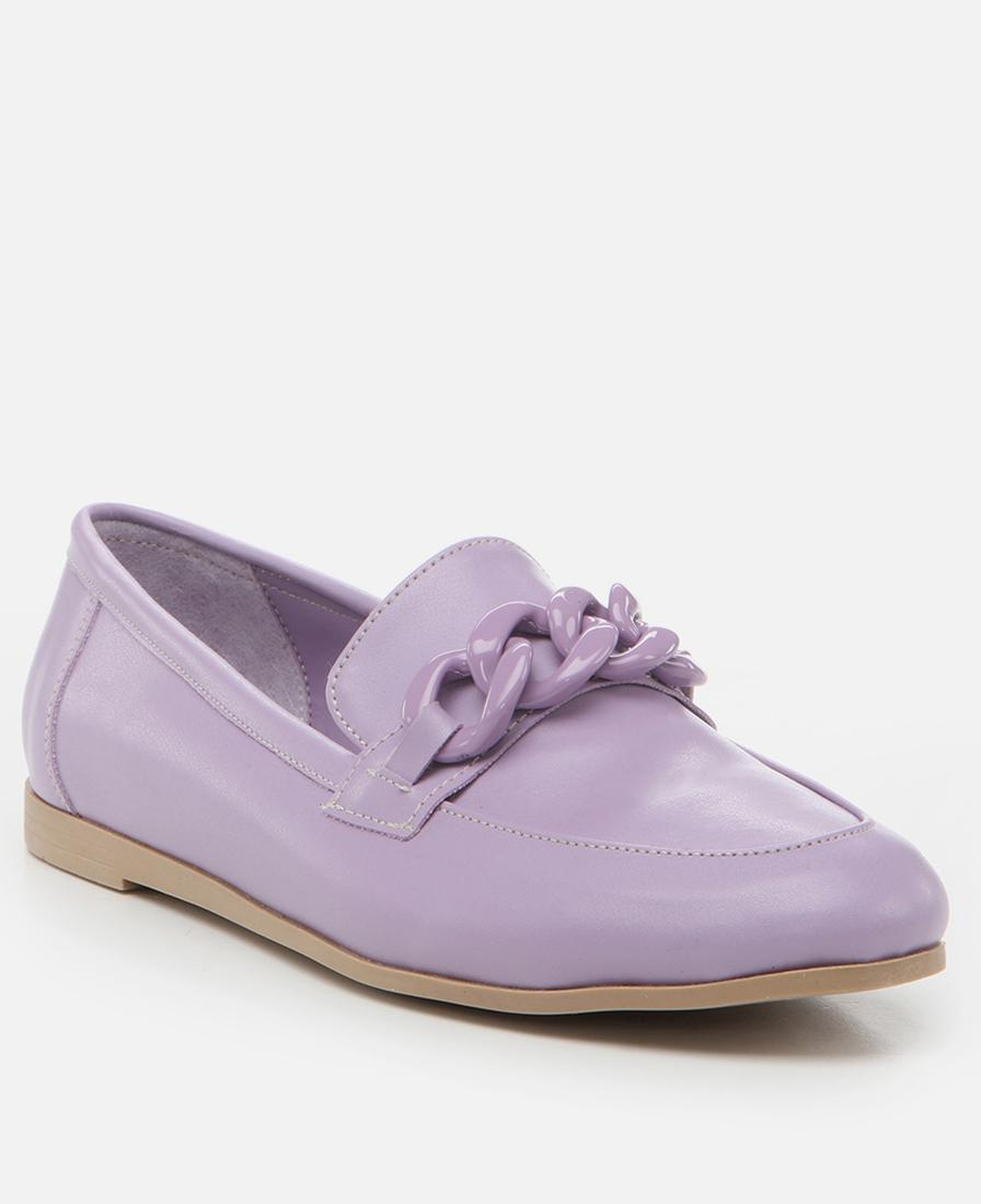 Kadın Mor Yaya Loafer