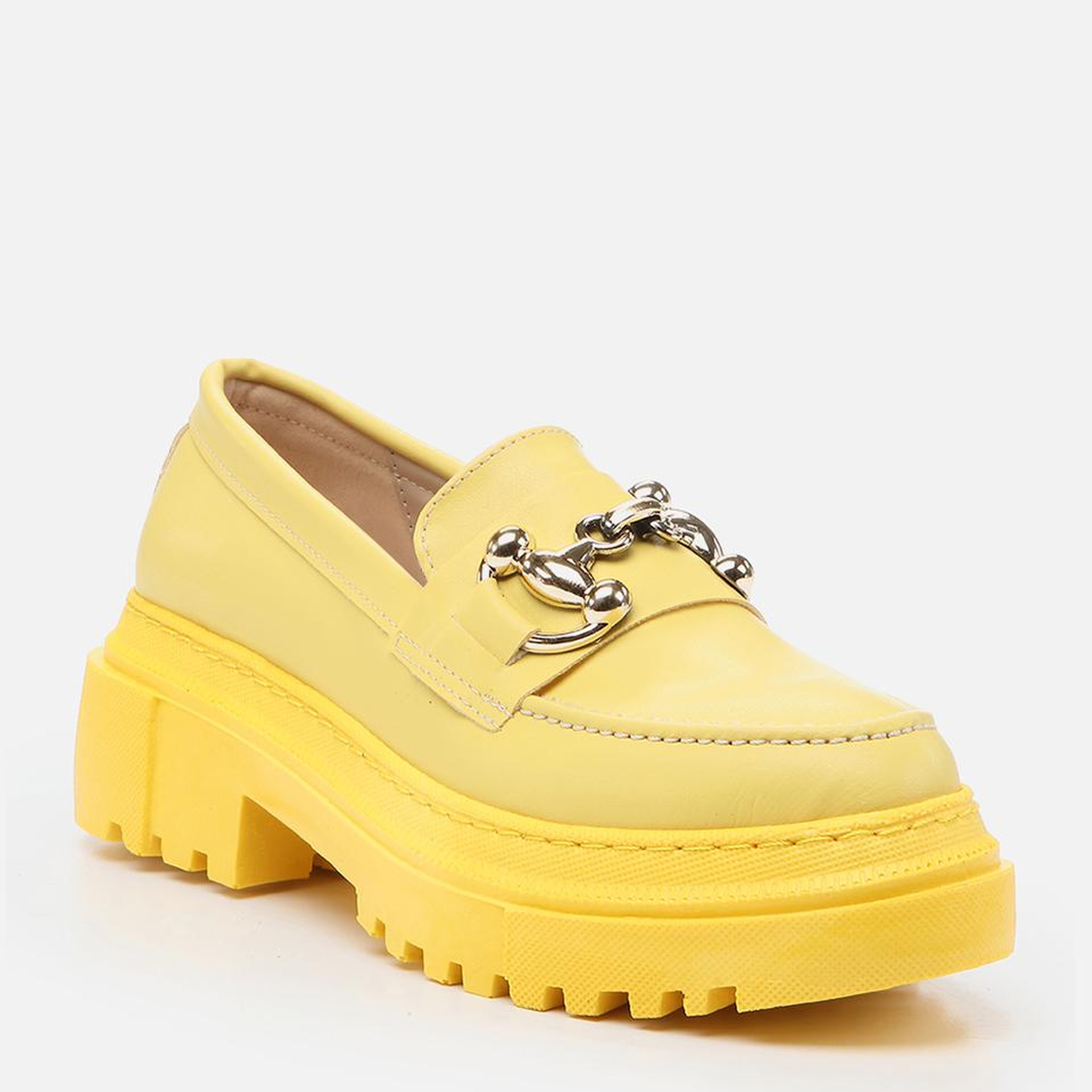 Kadın Sarı Yaya Loafer