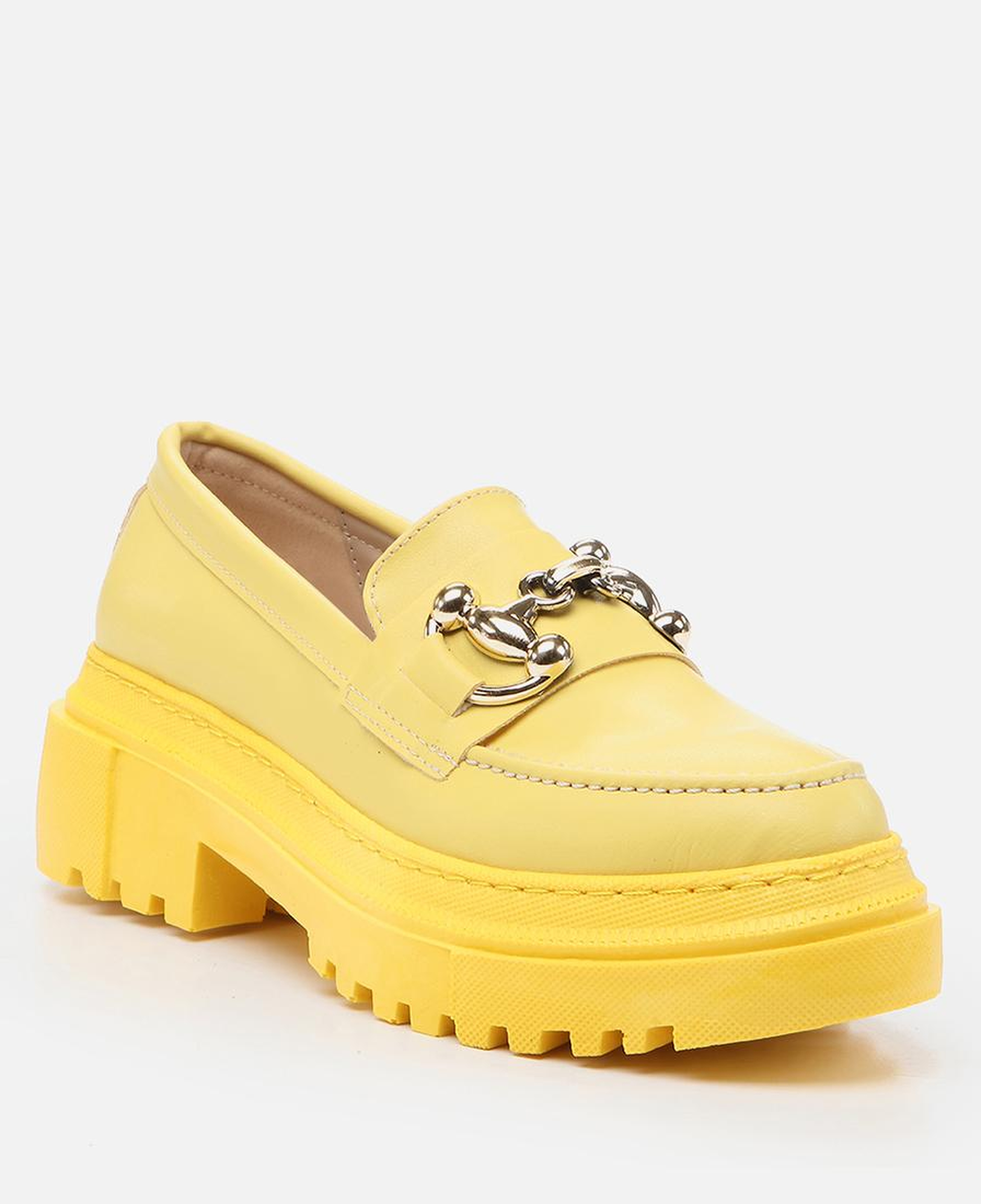 Kadın Sarı Yaya Loafer