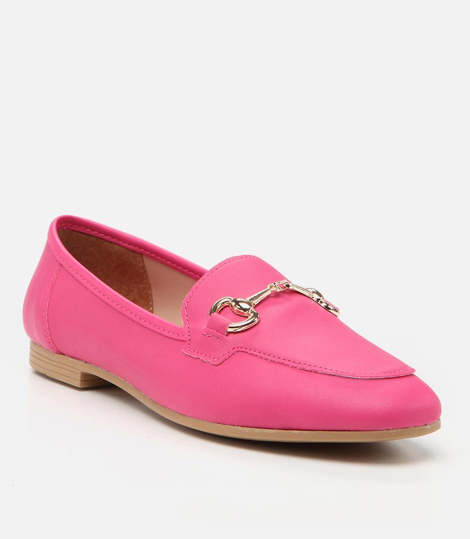 Kadın Pembe Yaya Loafer