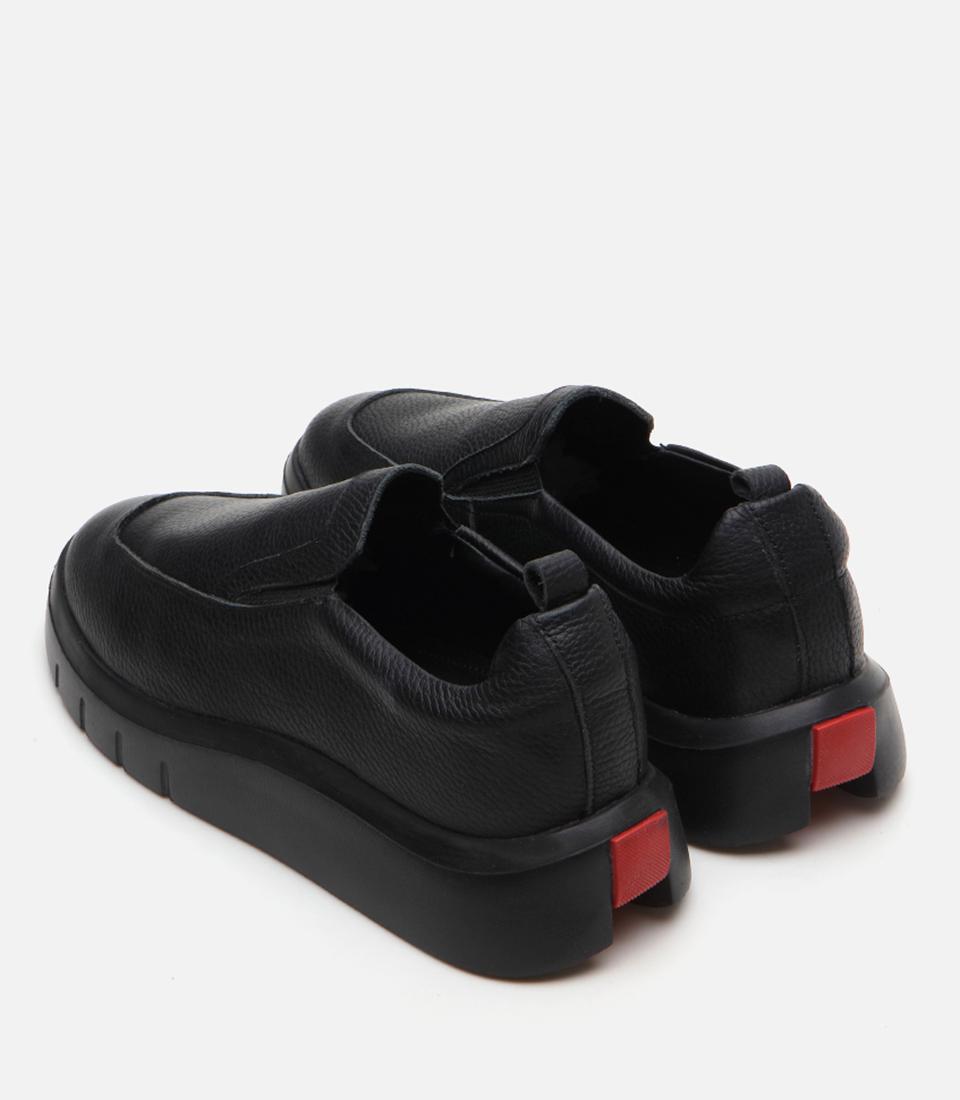 Erkek Deri Siyah Günlük Ayakkabı