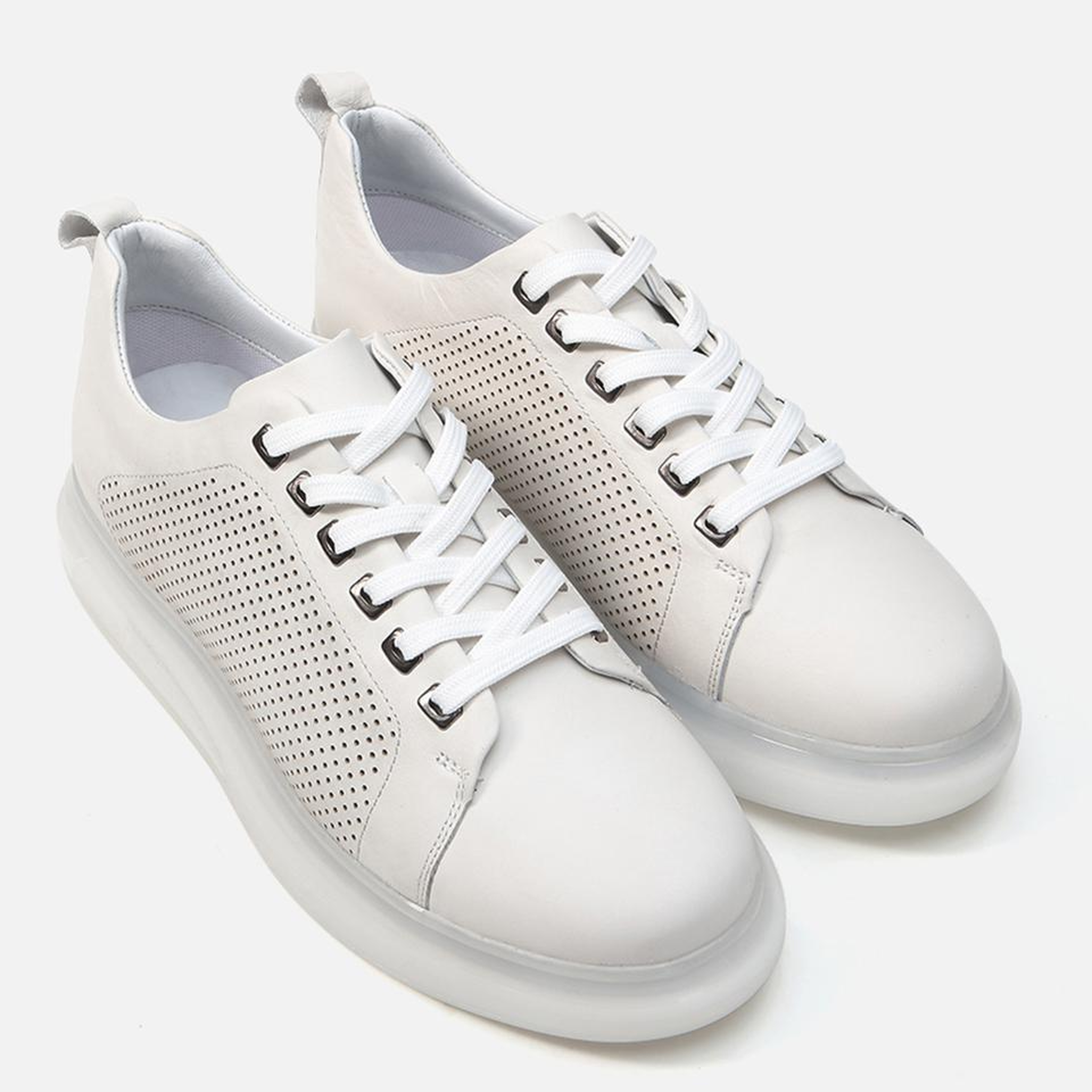 Erkek Deri Bej Günlük Ayakkabı