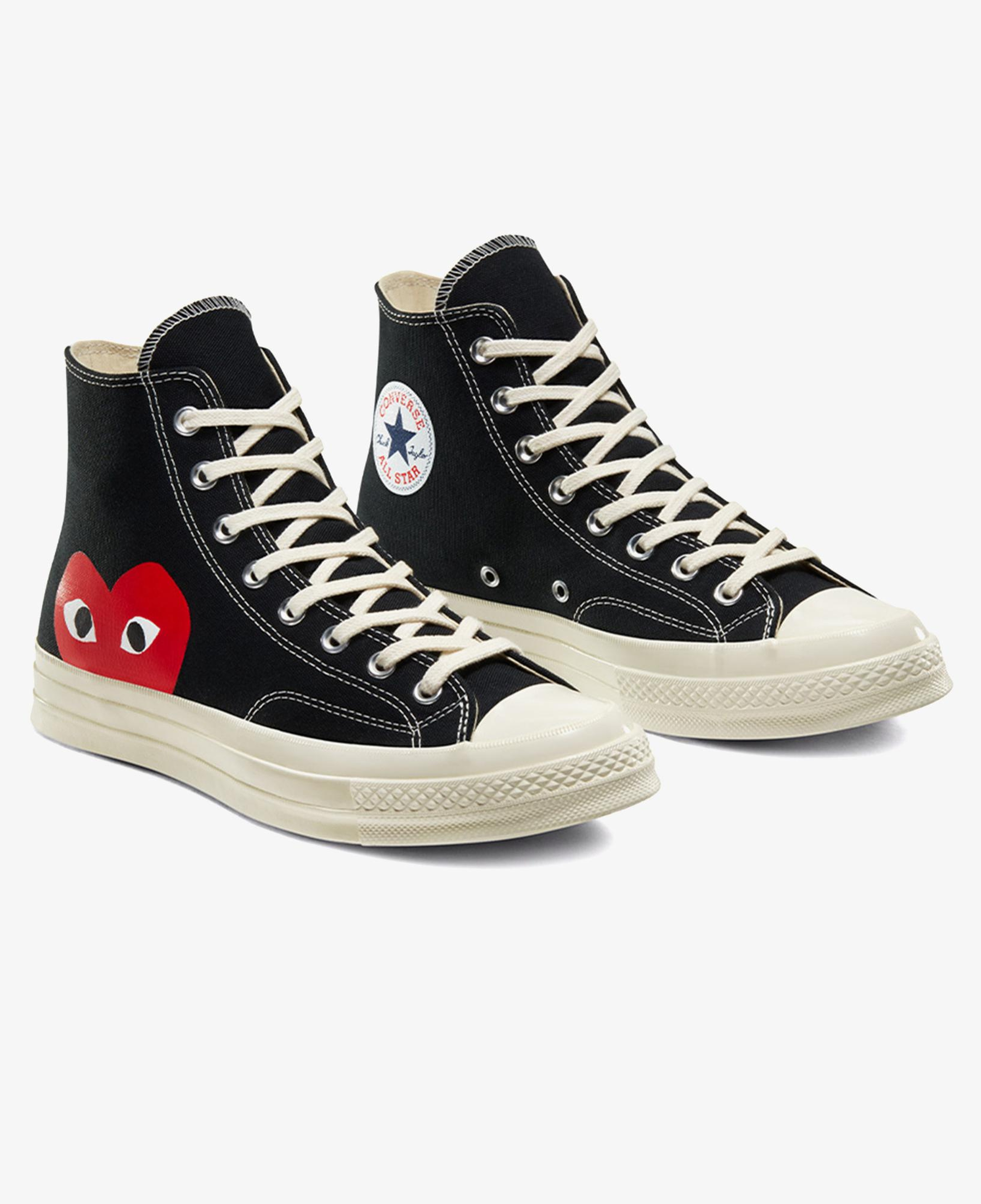 Converse X Comme Des Garçons Play Chuck 70 Unisex Siyah Sneaker