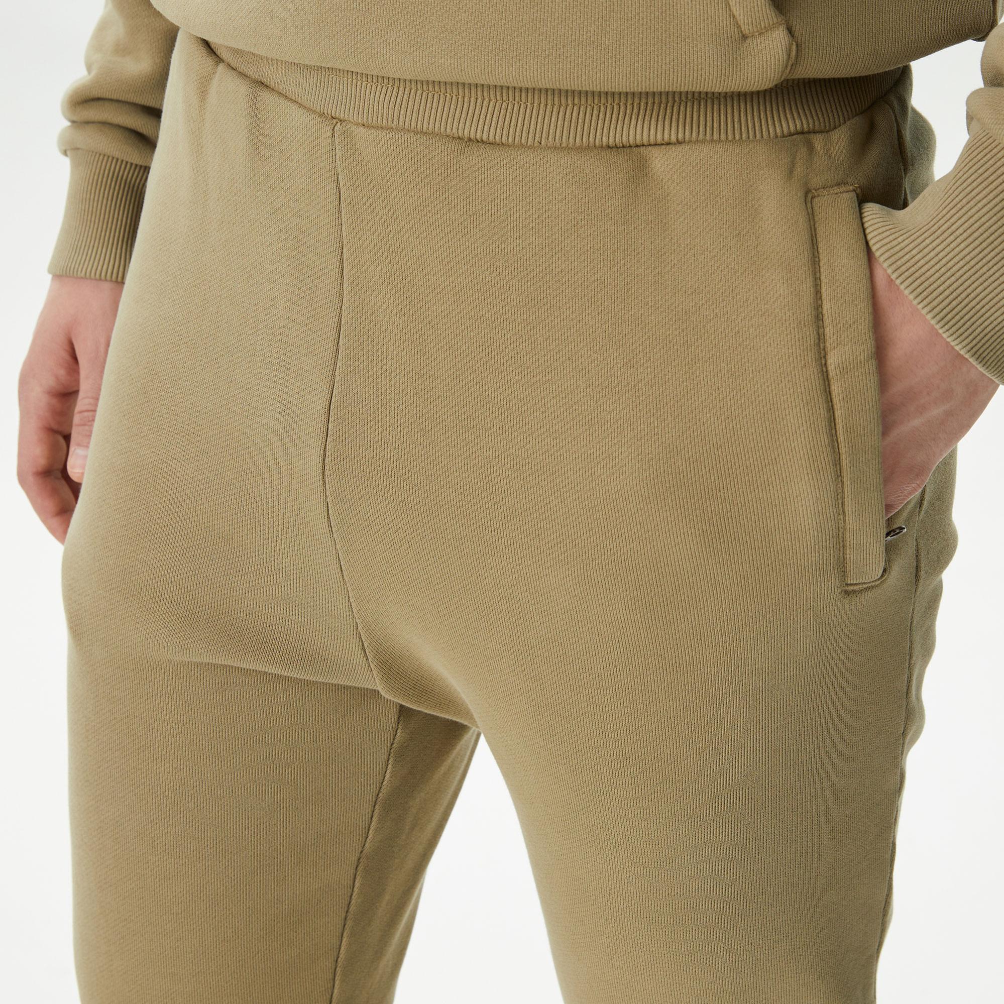 Lacoste Erkek Relaxed Fit Bej Eşofman Altı