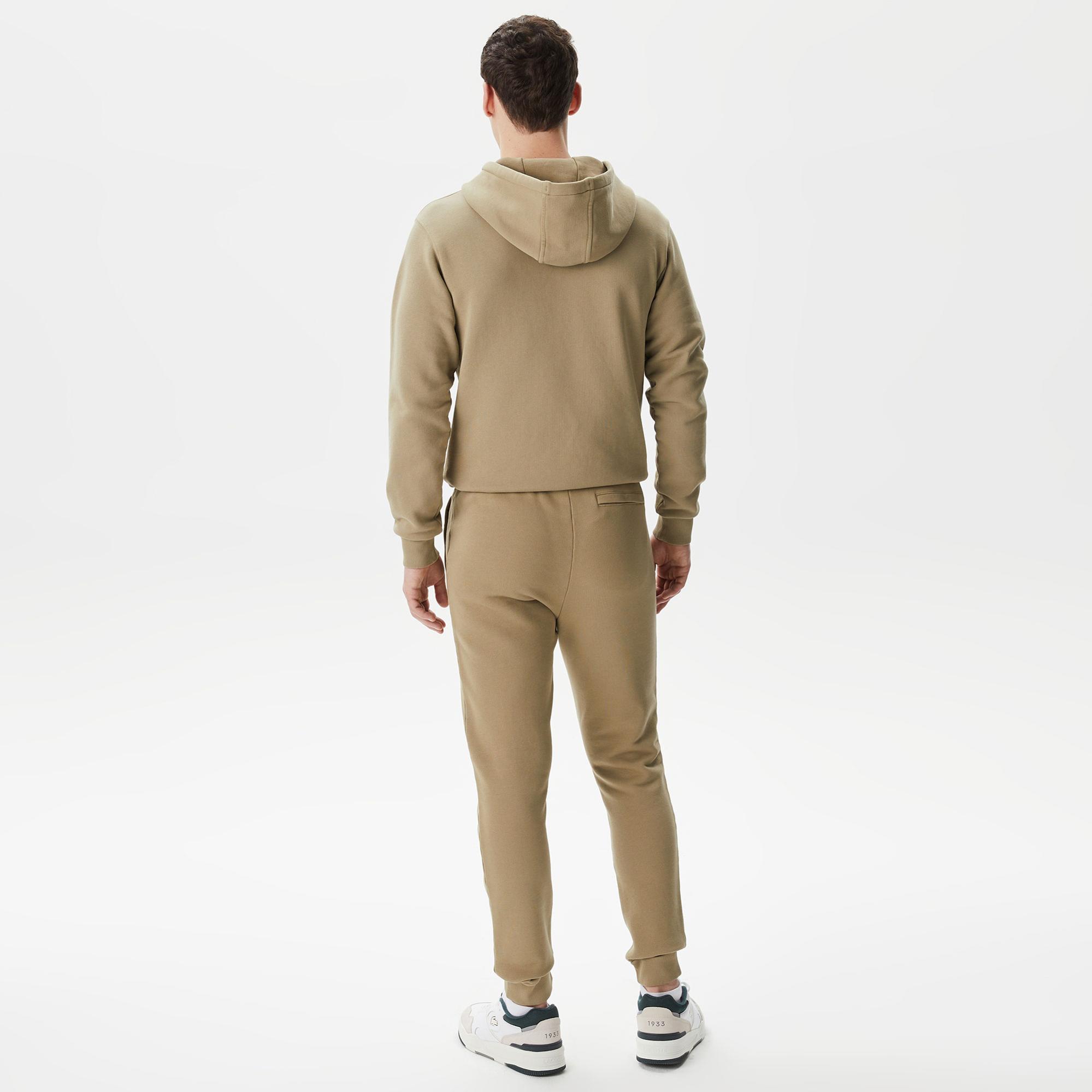 Lacoste Erkek Relaxed Fit Bej Eşofman Altı