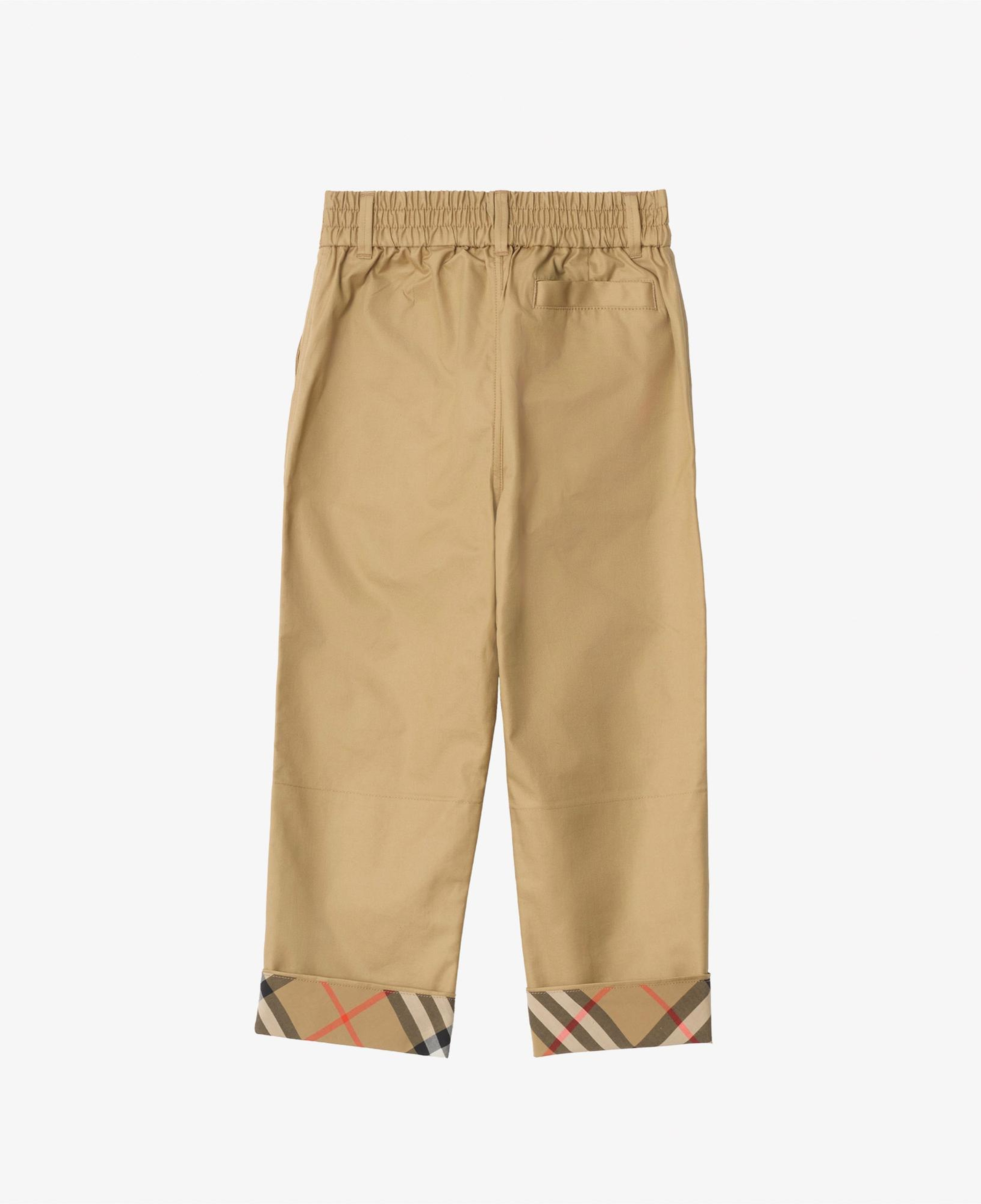 Burberry Sheldon Check Çocuk Bej Pantolon