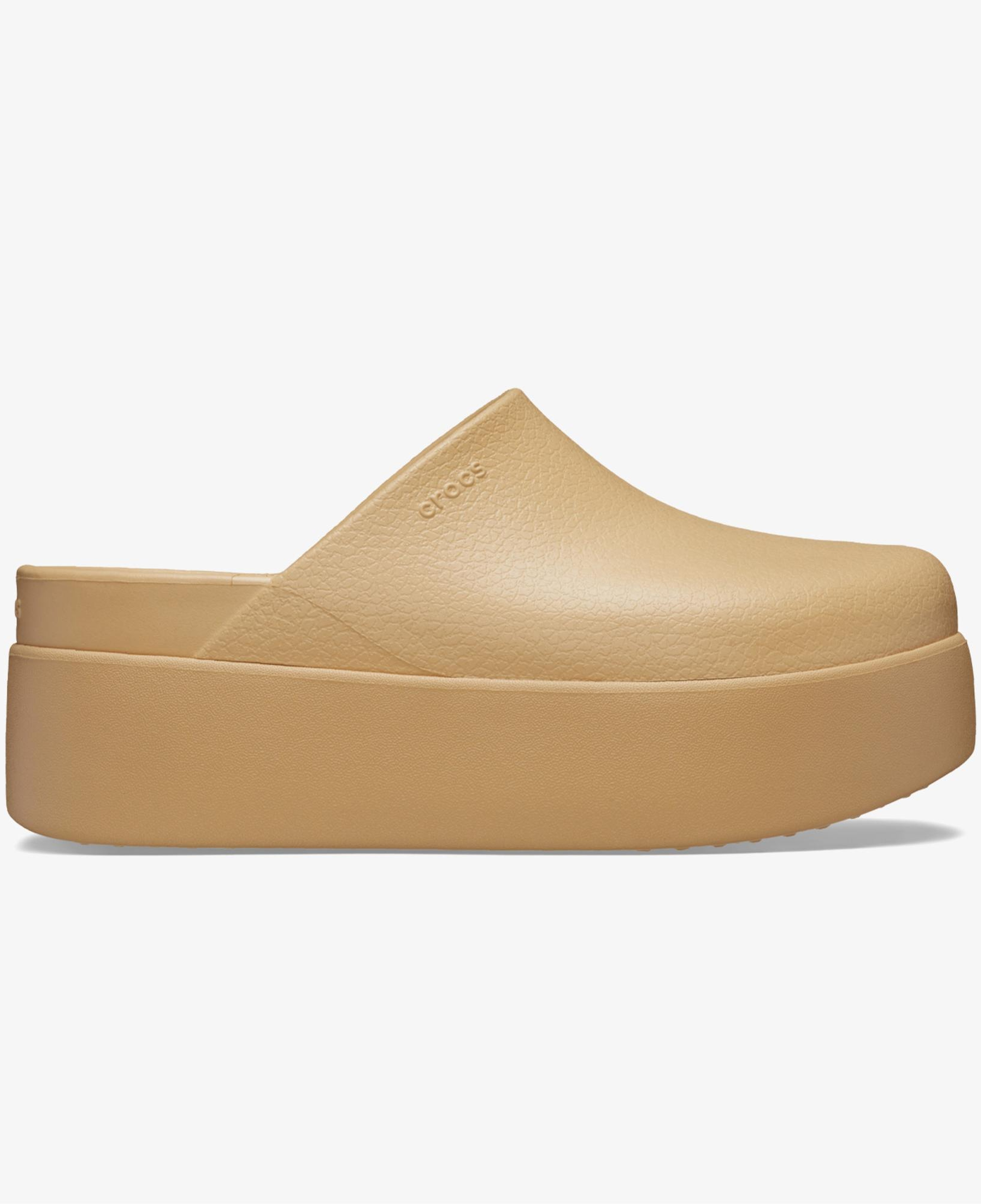 Crocs Dylan Platform Clog Kadın Bej Terlik