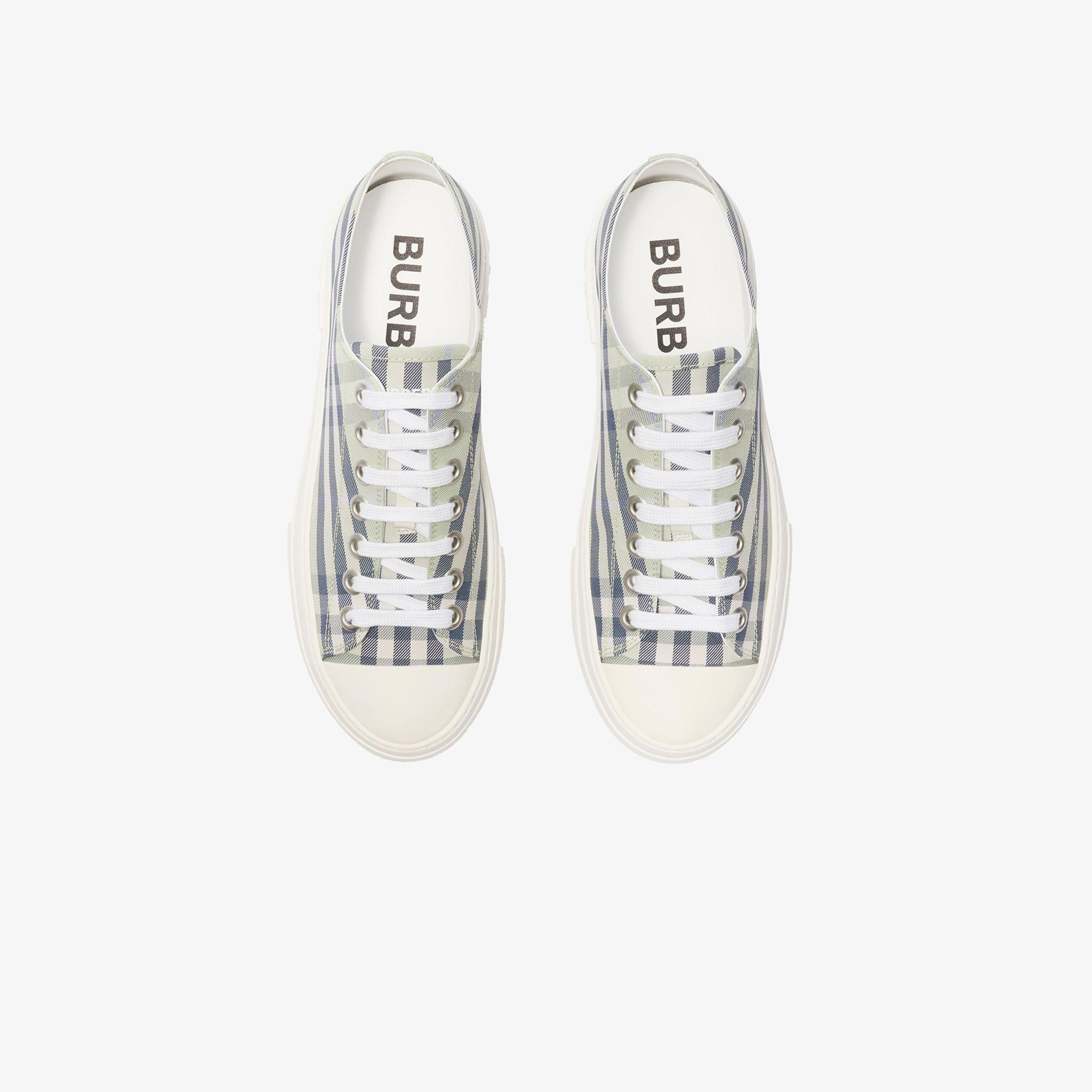 Burberry Jack Check Kadın Yeşil Sneaker