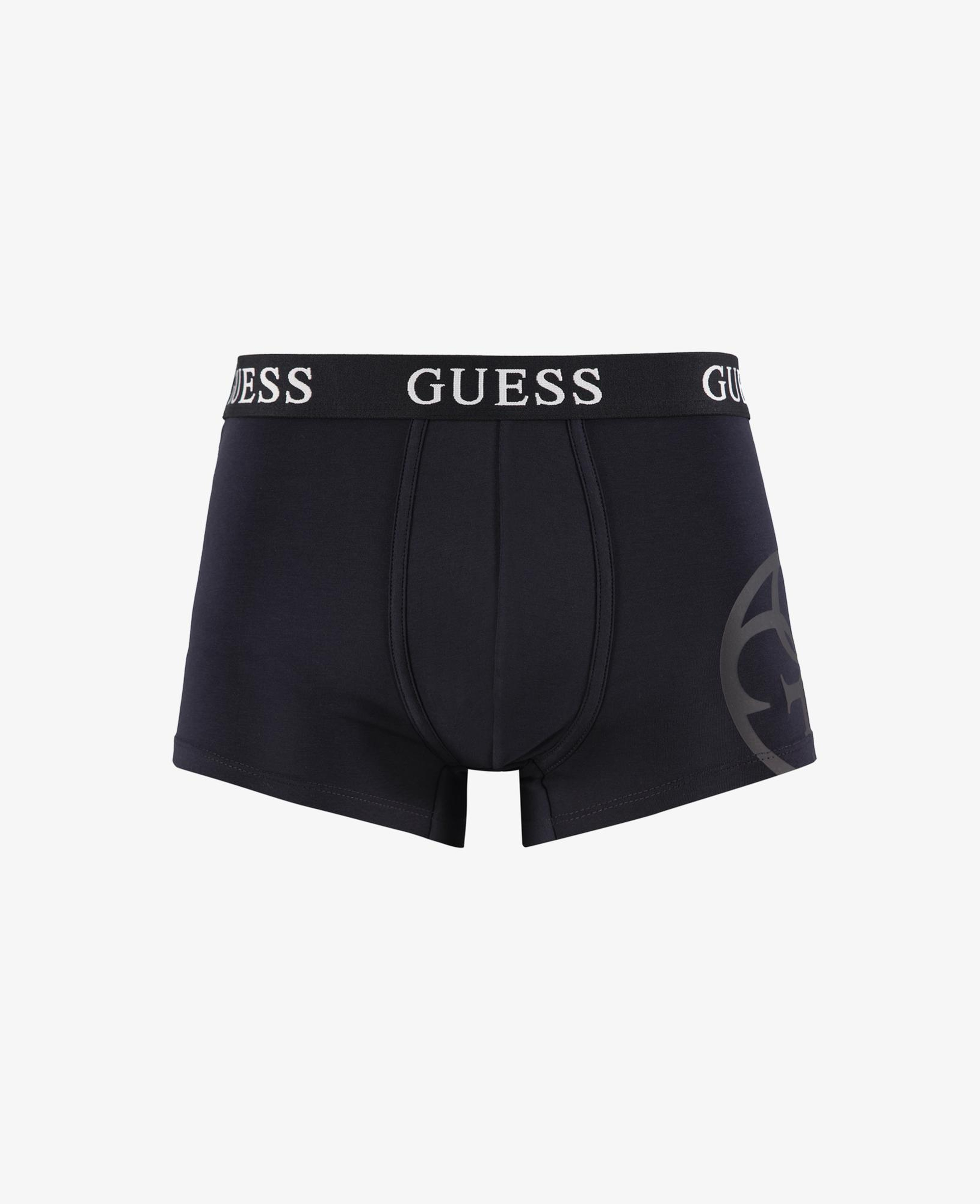 Guess Placed Logo Tr Lightetch 160 Erkek Lacivert 3'Lü Boxer Paketi