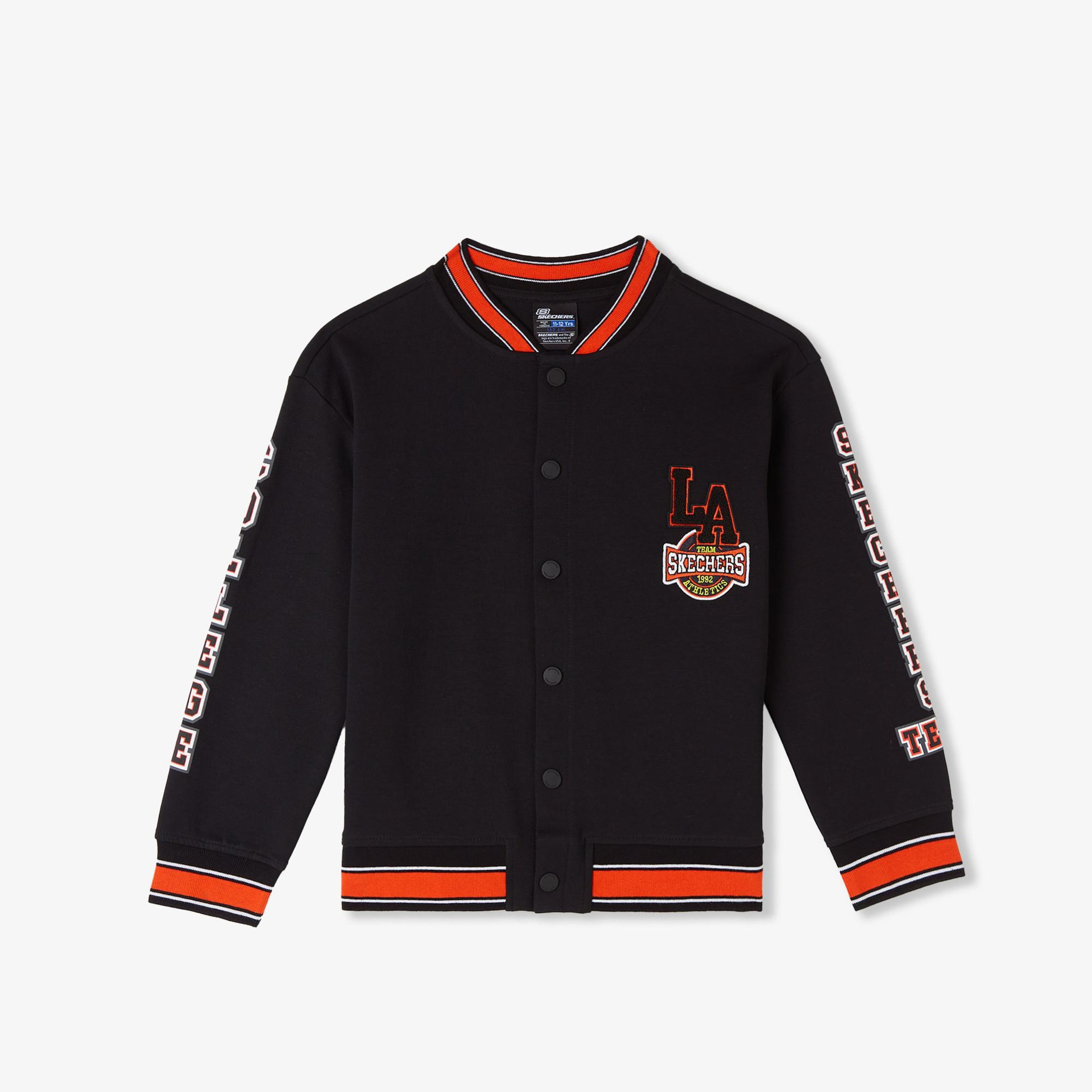 Skechers B 2Xi-Lock Bomber Çocuk Siyah Ceket