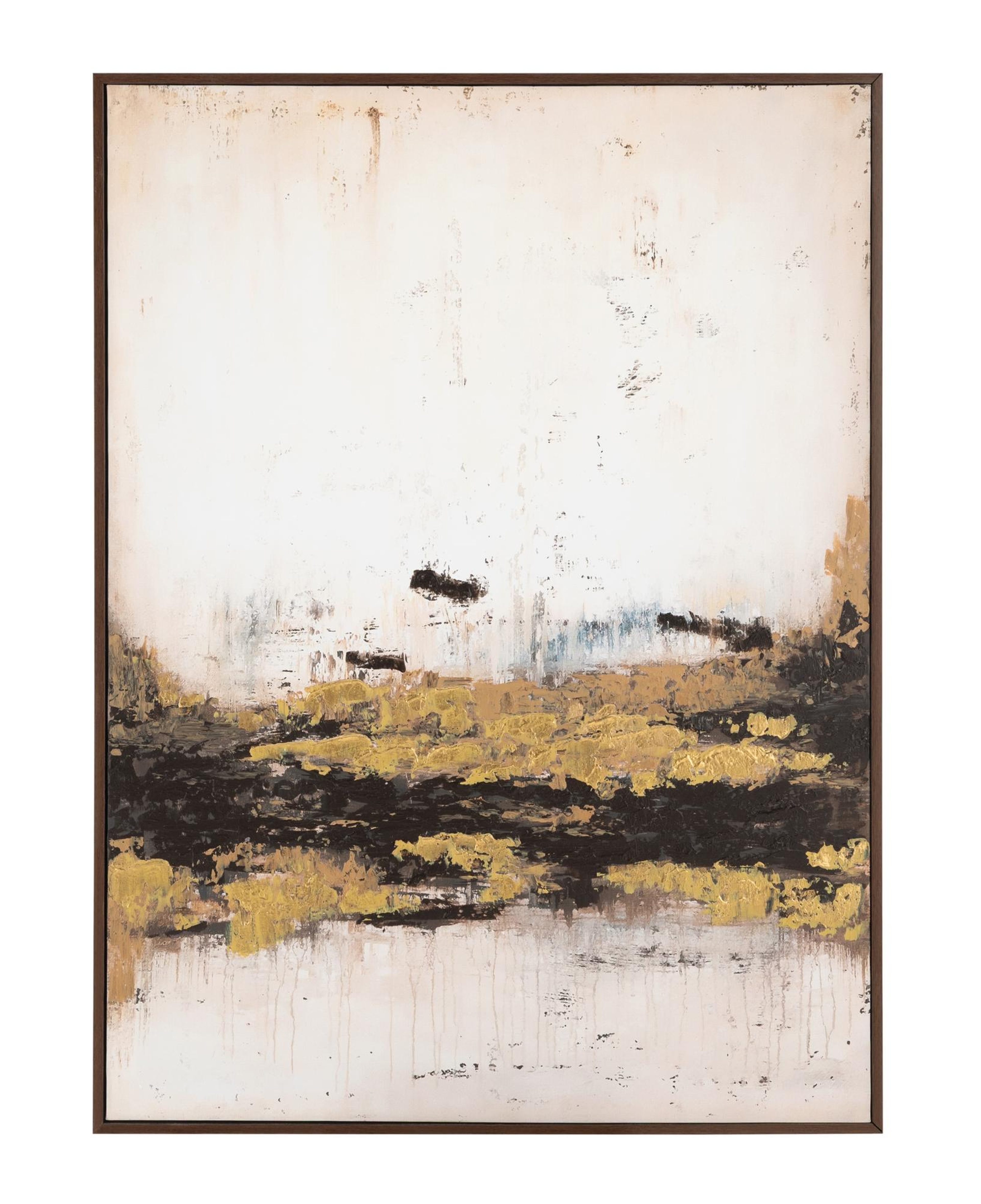 EMBERLIGHT ÇERÇEVELİ YAĞLIBOYA TABLO 90X120 CM