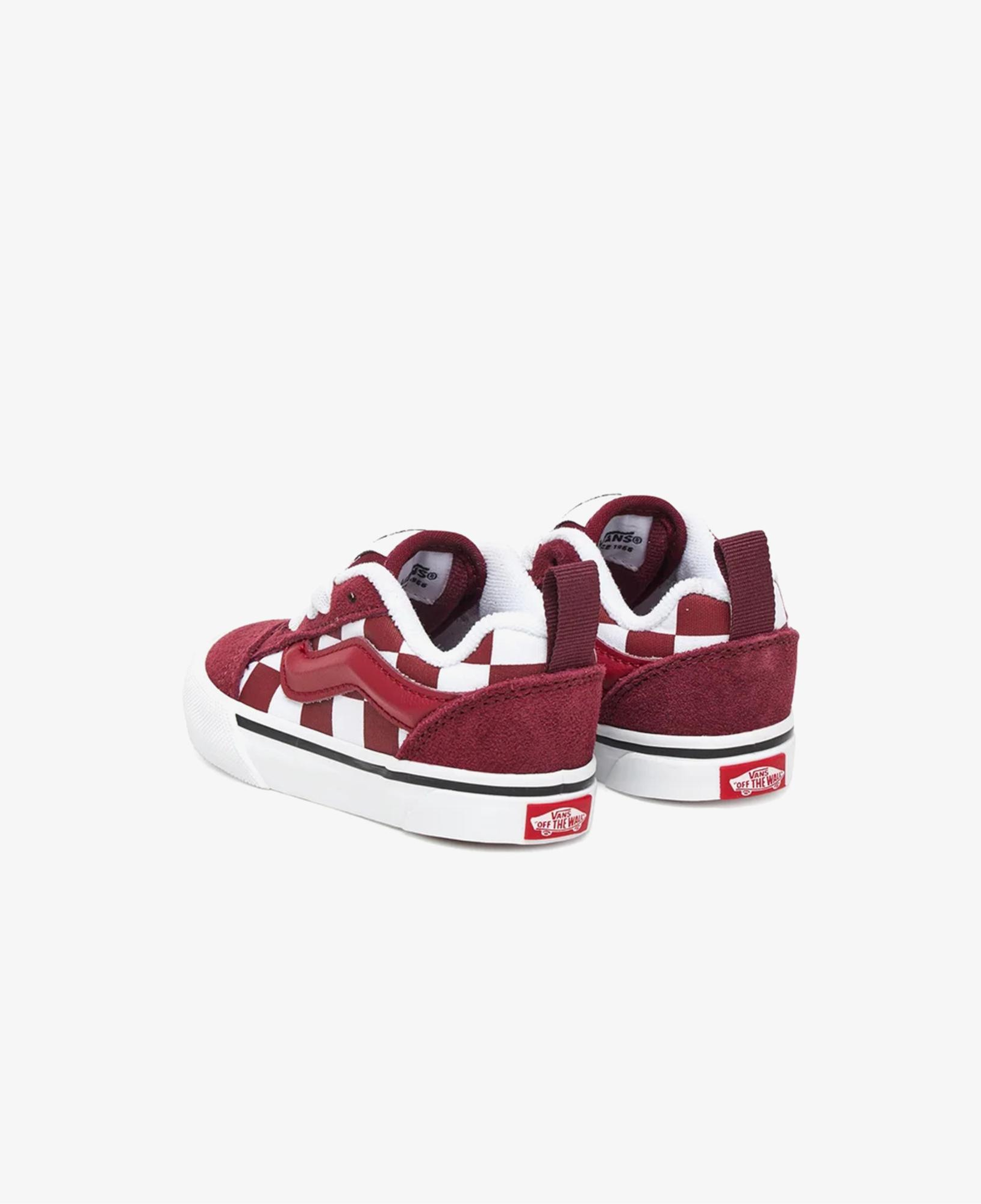 Vans Knu Skool Elastic Lace Bebek Bordo Sneaker