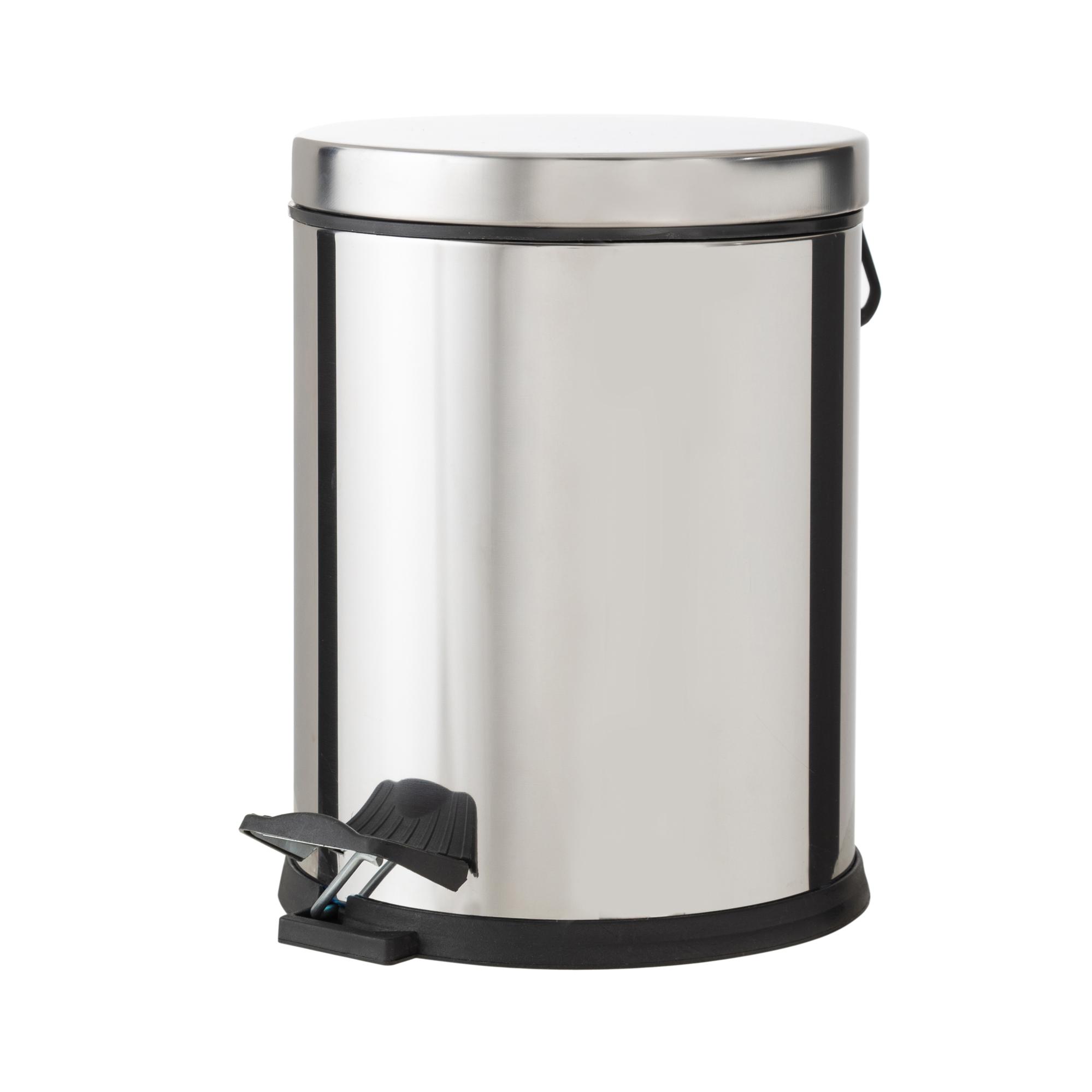 5LT PEDALLI ÇÖP KOVASI INOX