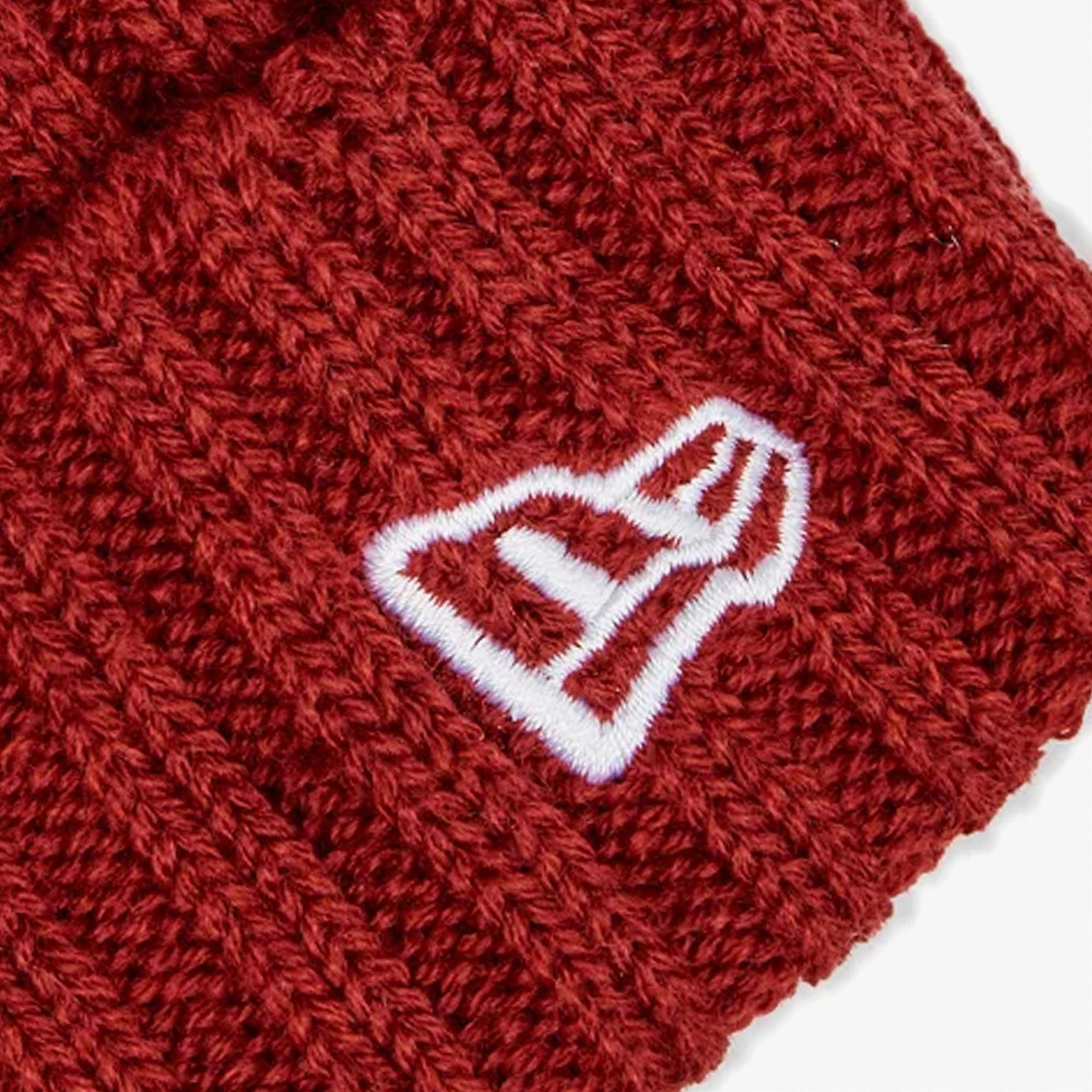 New Era Ne Rib Short Cuff Unisex Kırmızı Bere