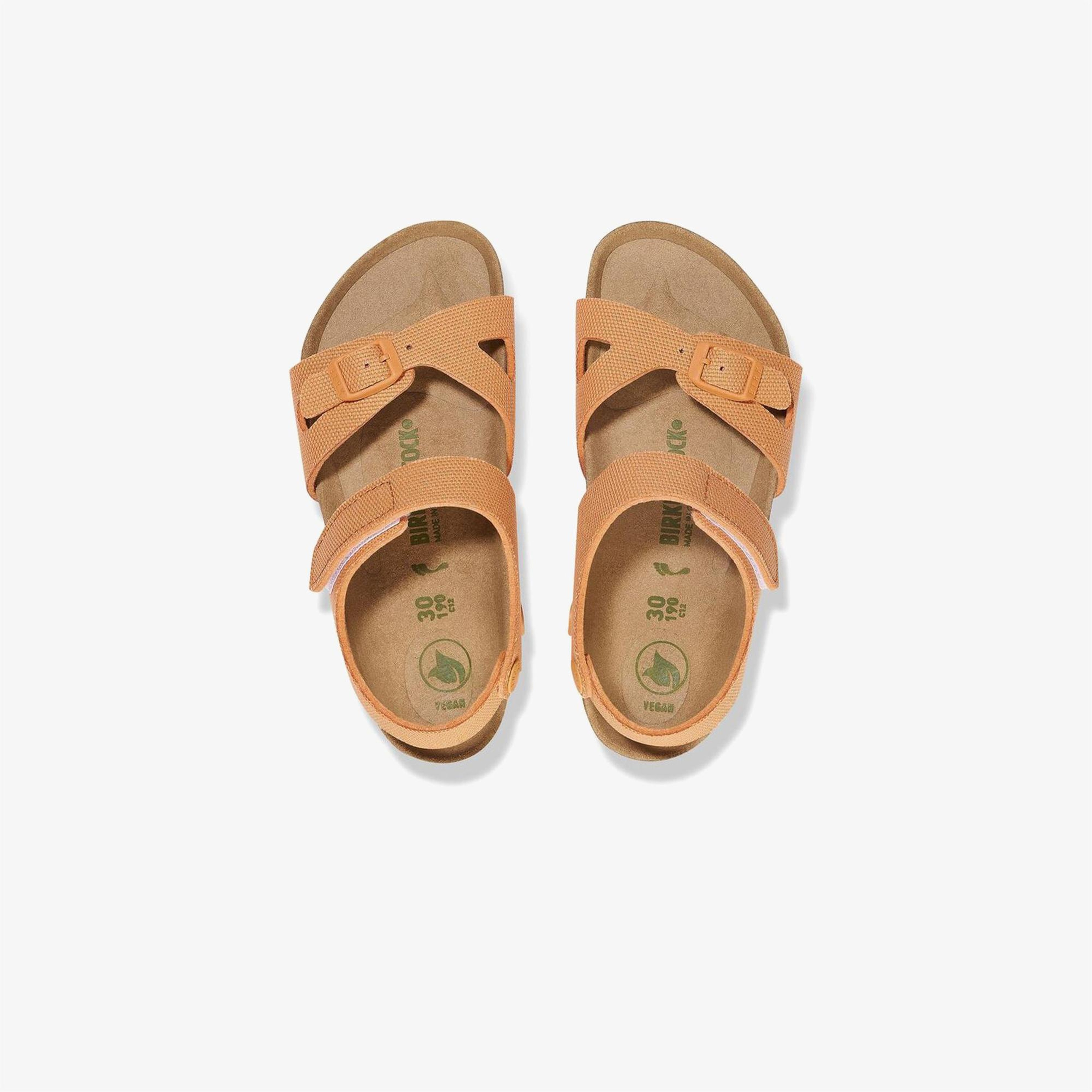 Birkenstock Colorado Tex Canvas Vegan Bebek Turuncu Sandalet