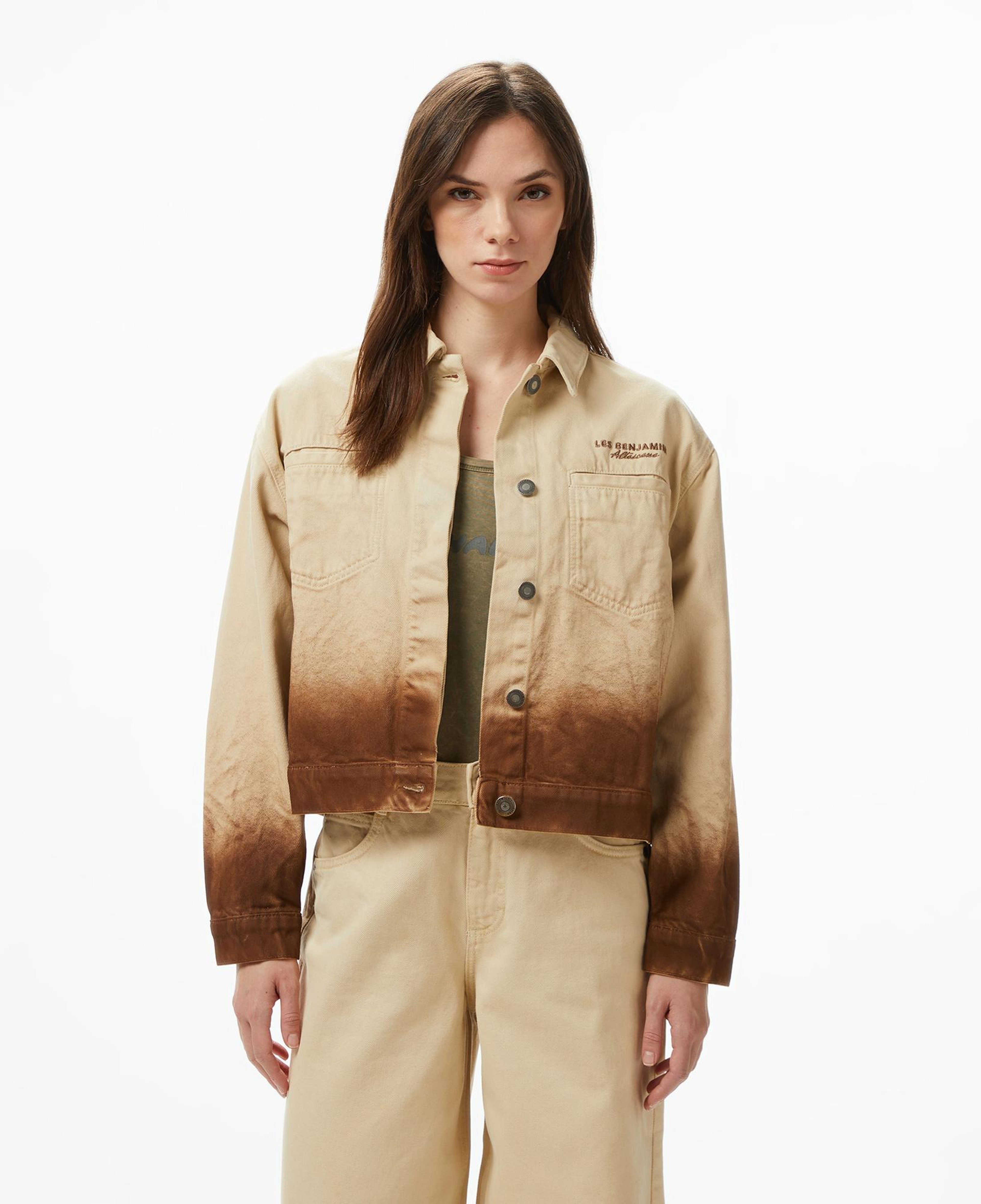 Les Benjamins Regular Fit Kadın Bej Ceket