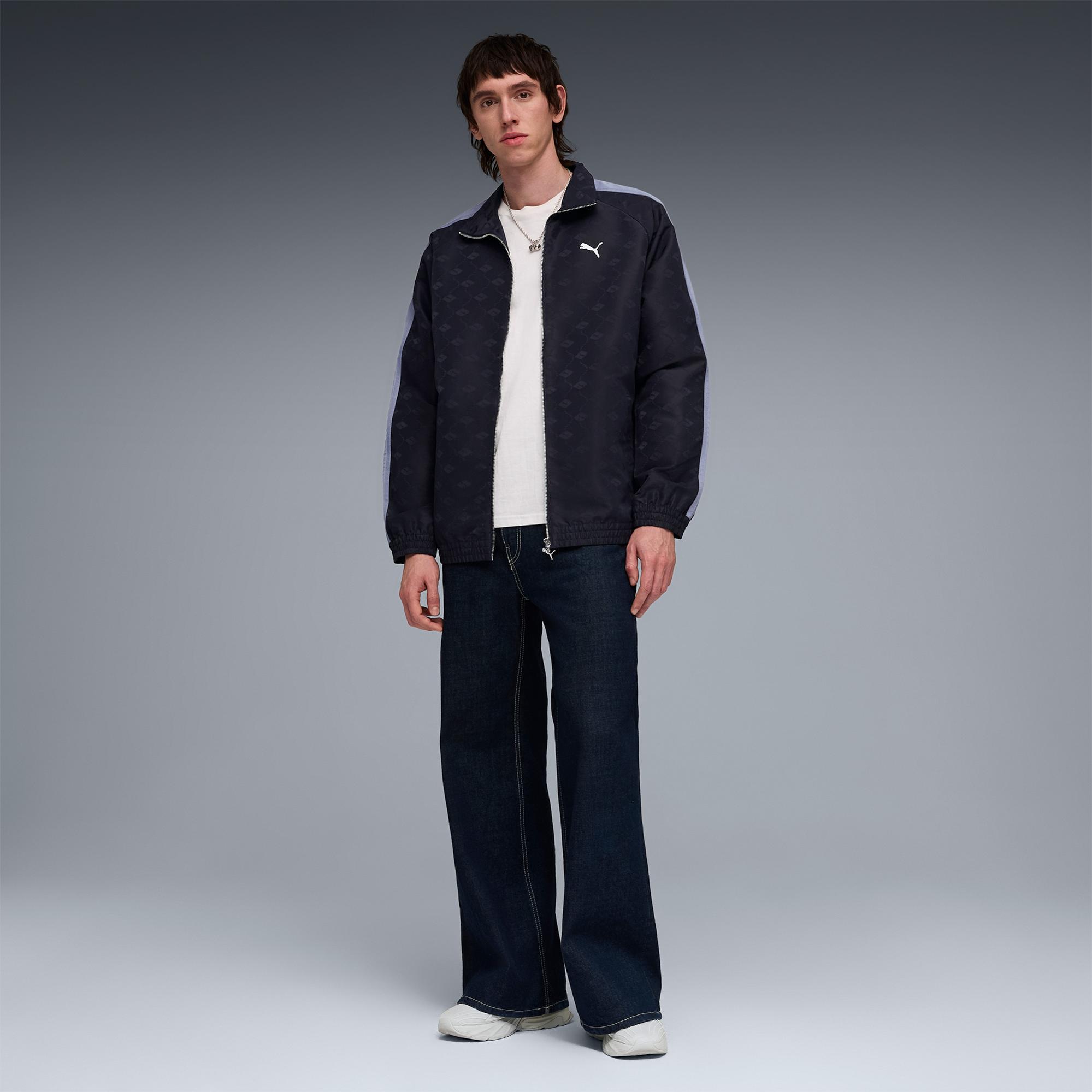 Puma T7 Track Erkek Lacivert Ceket