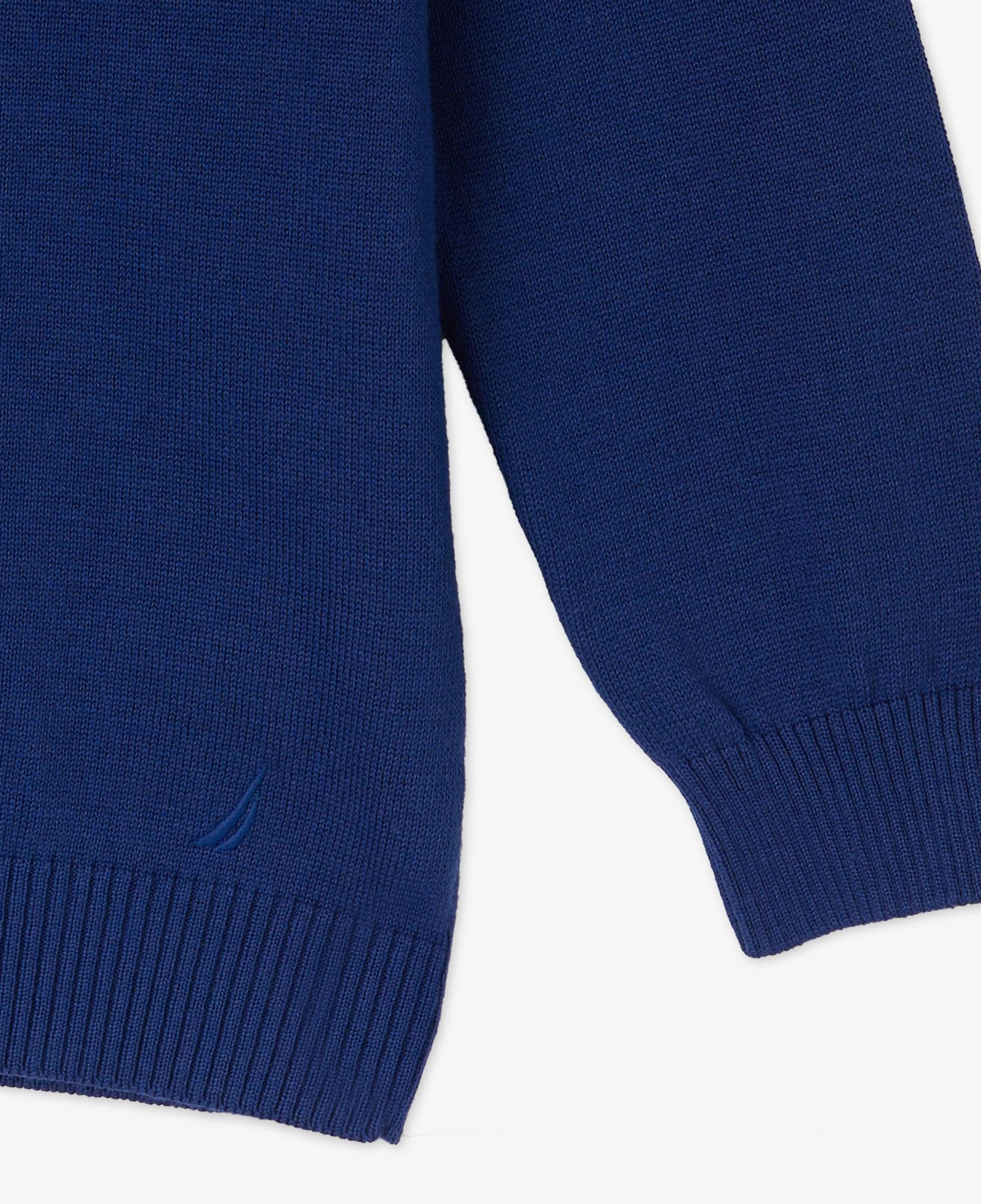 Nautica Kız Çocuk Mavi Standart Fit Triko