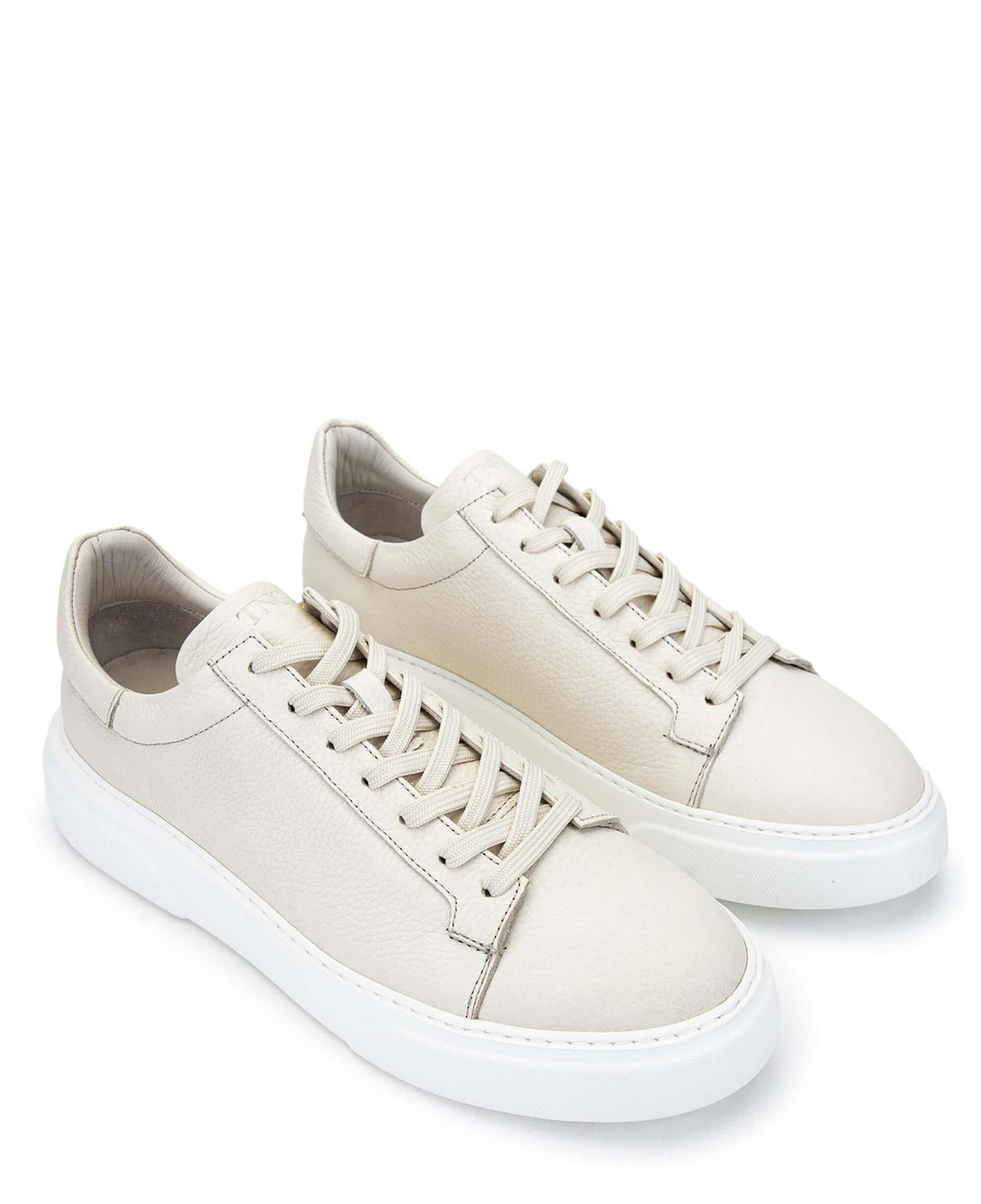 Tamer Tanca Erkek Hakiki Deri Bej Sneakers & Spor Ayakkabı