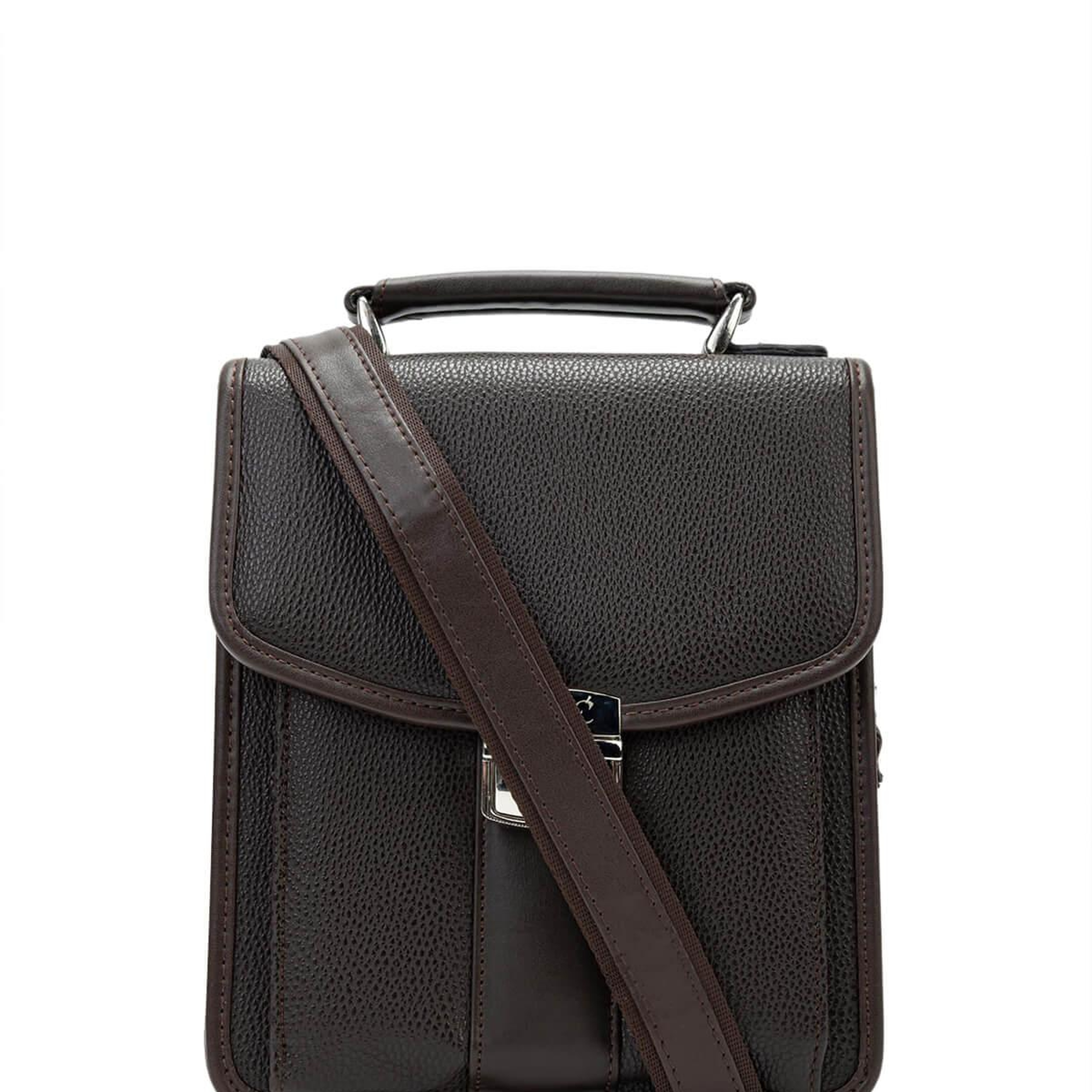 Tamer Tanca Erkek Vegan Kahverengi El Çantası