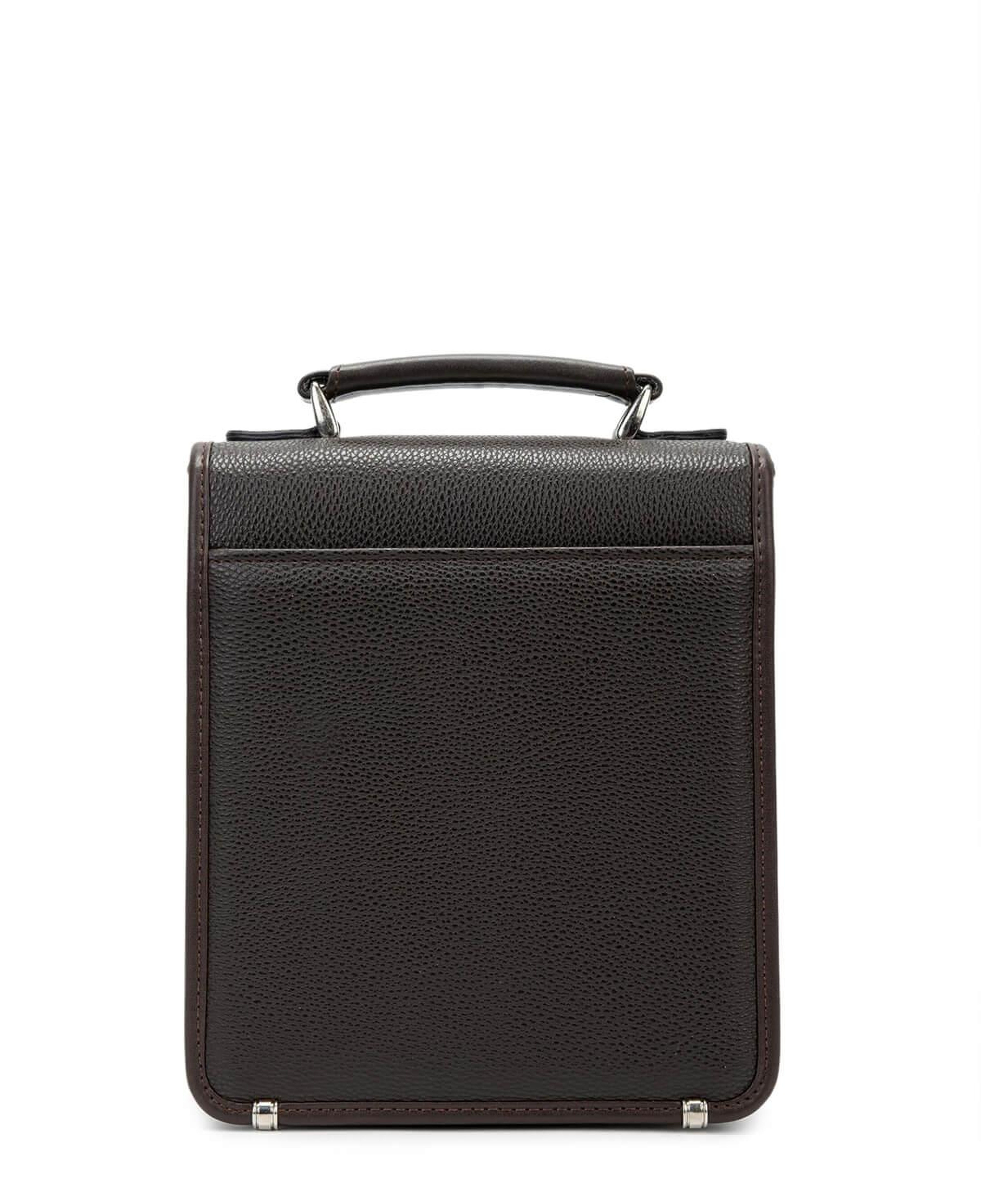 Tamer Tanca Erkek Vegan Kahverengi El Çantası