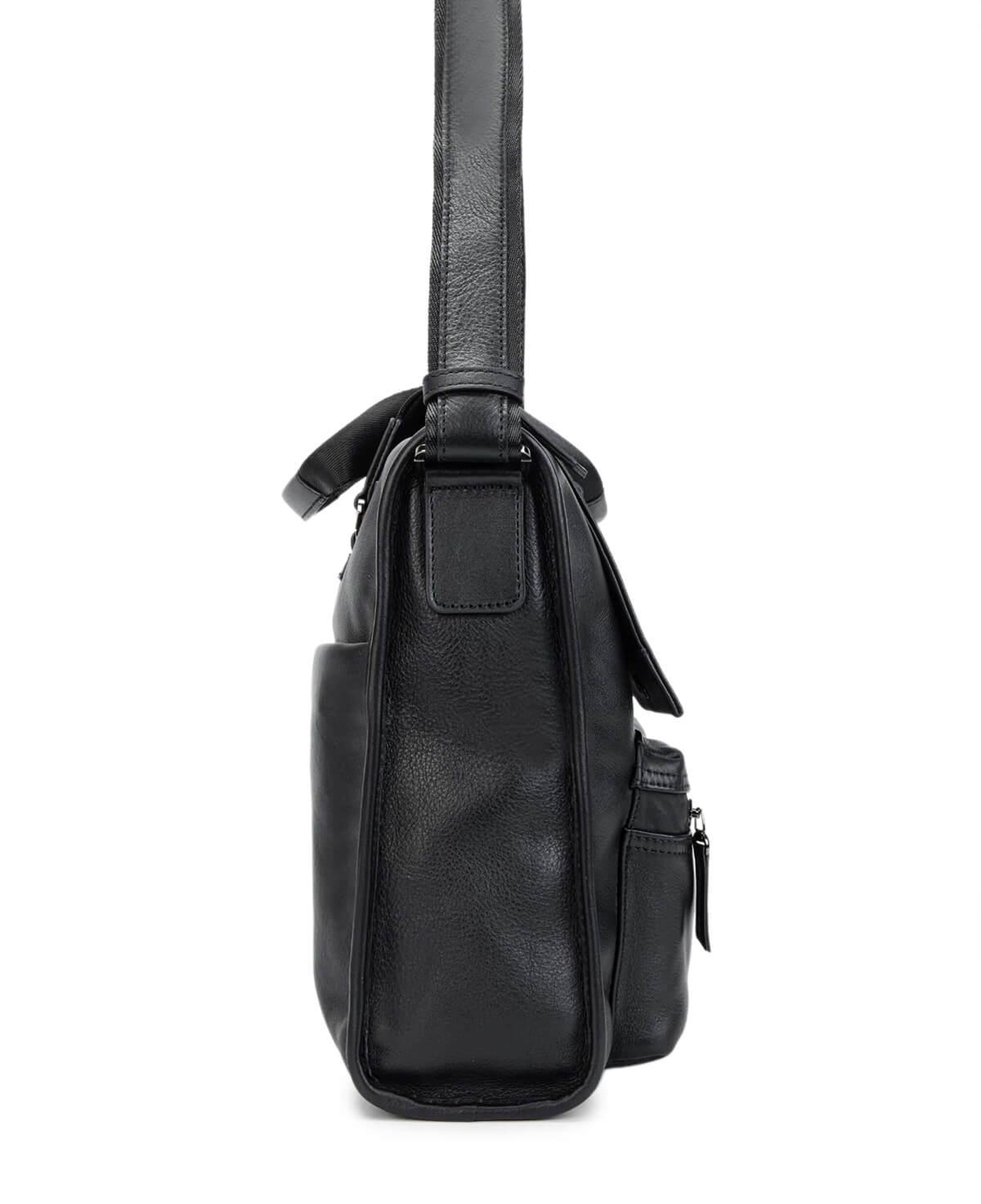 Tamer Tanca Erkek Hakiki Deri Siyah Evrak Çantası