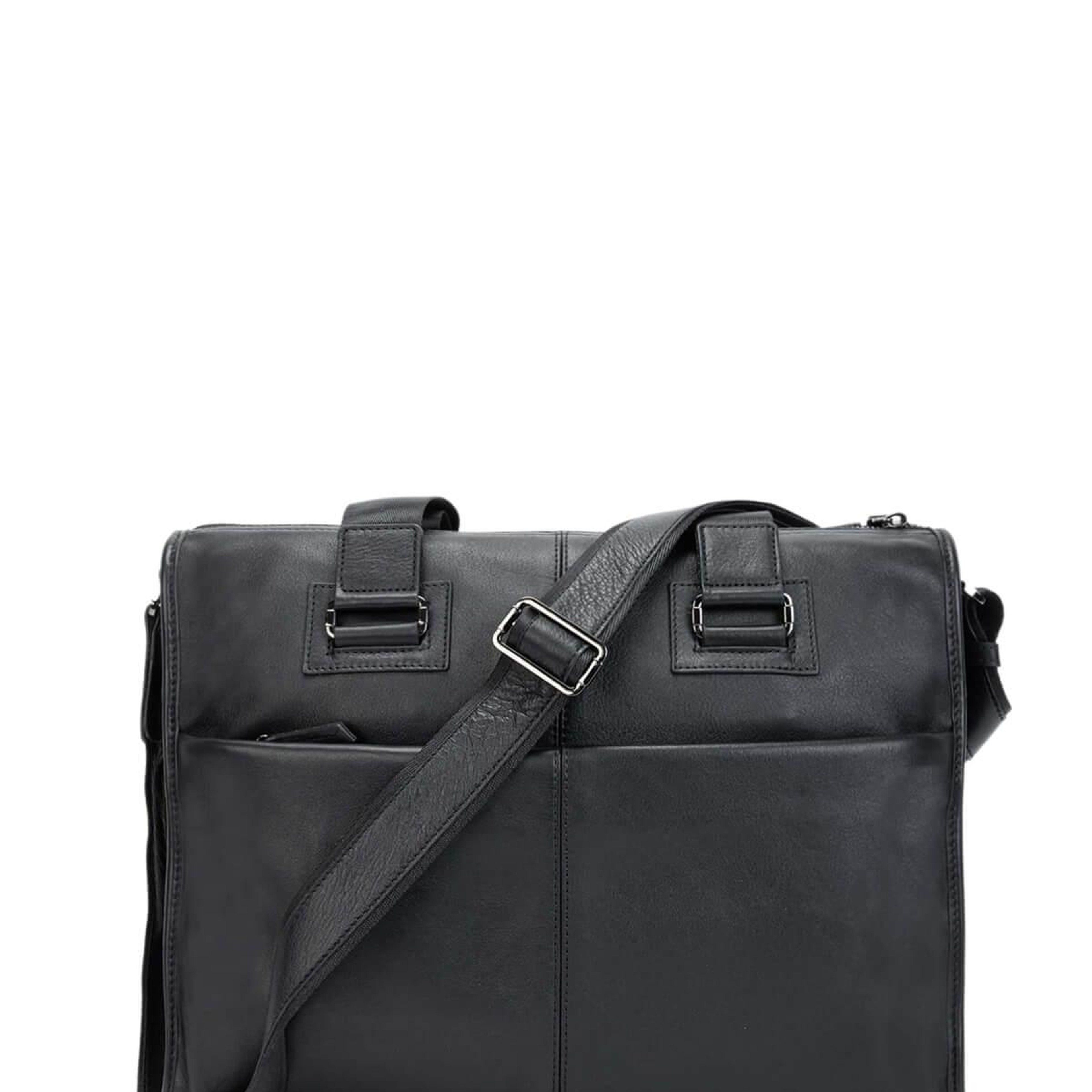 Tamer Tanca Erkek Hakiki Deri Siyah Evrak Çantası