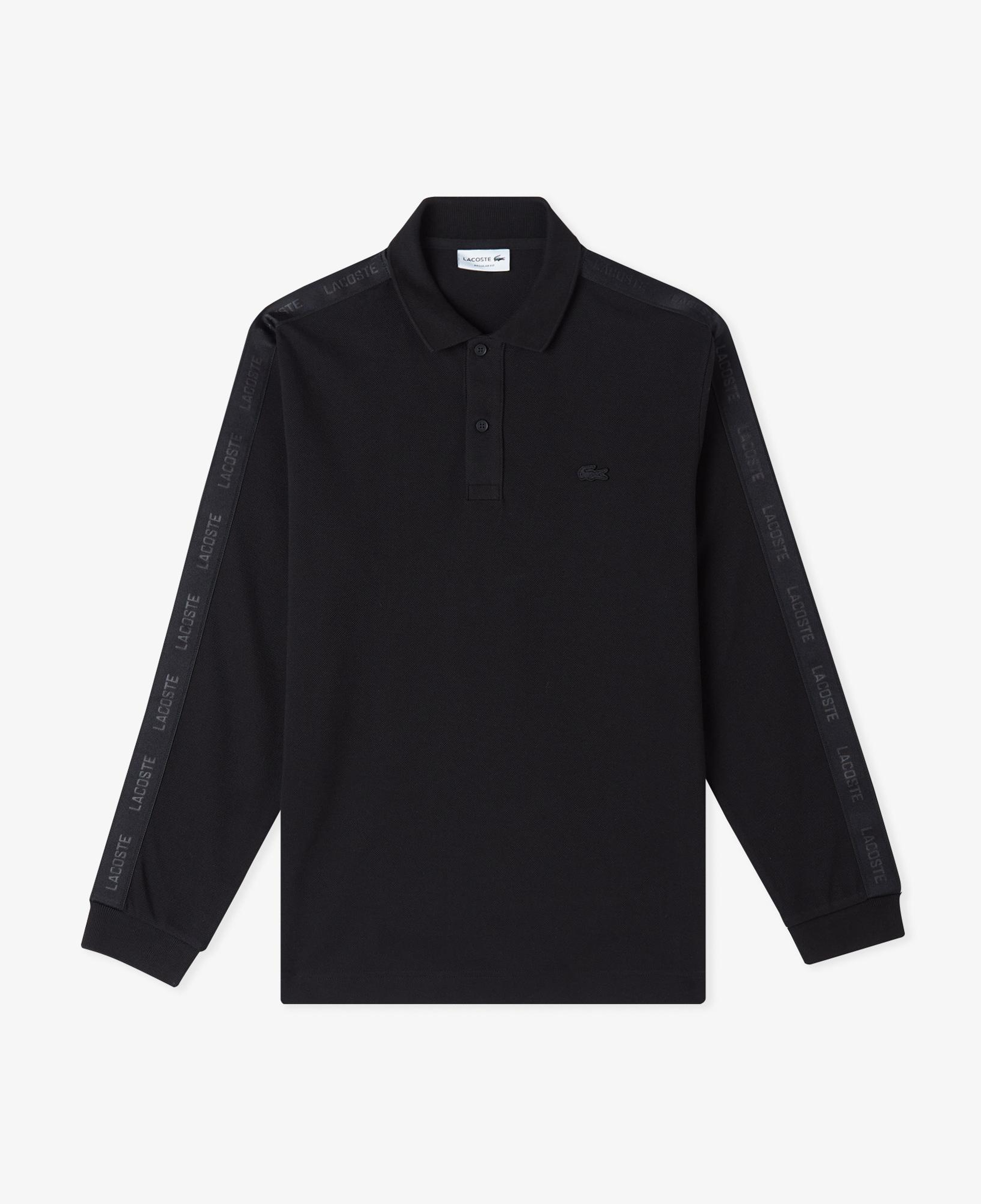 Lacoste Erkek Regular Fit Uzun Kollu Siyah Polo