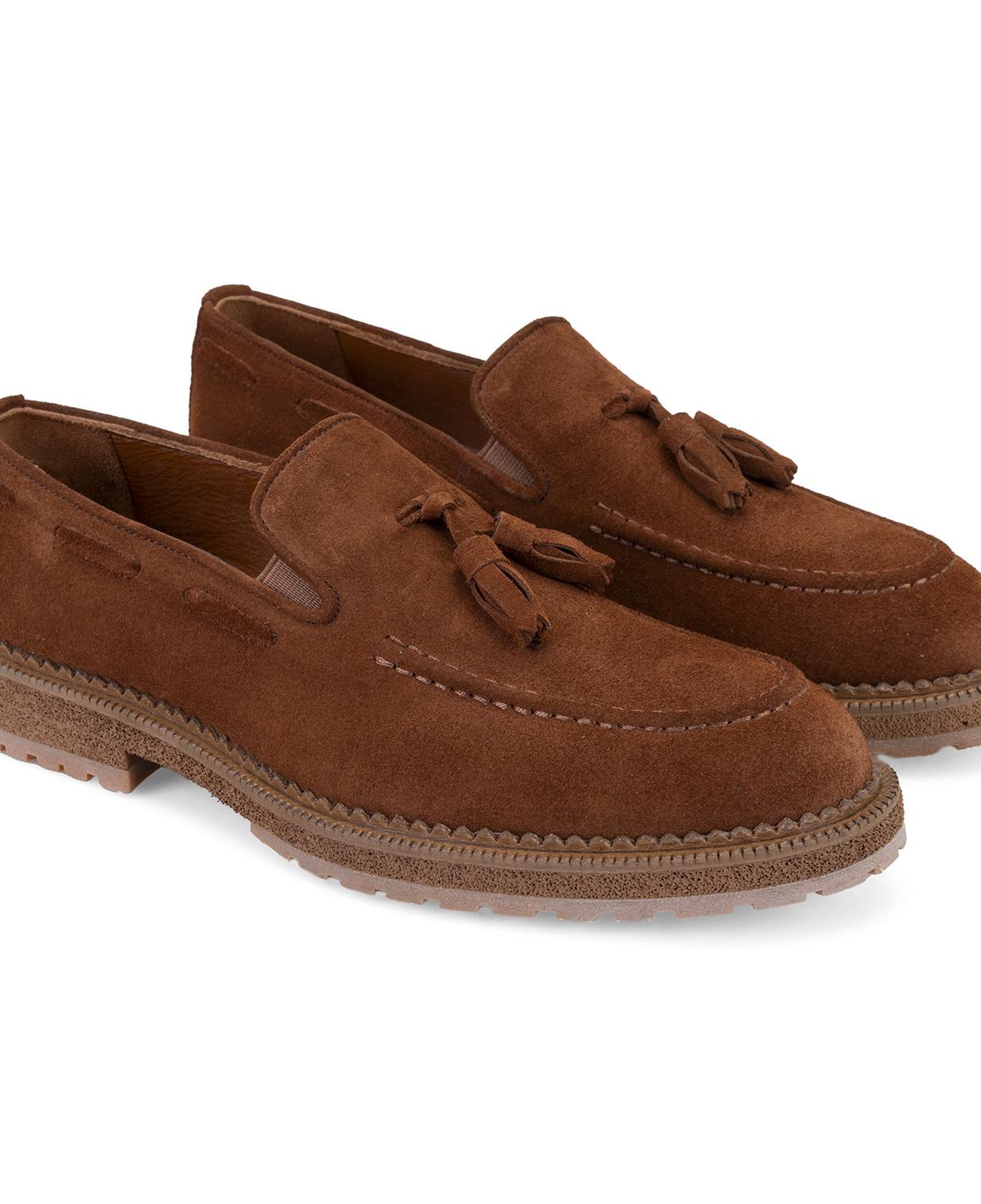 Gavyn Taba Erkek Süet Deri Loafer