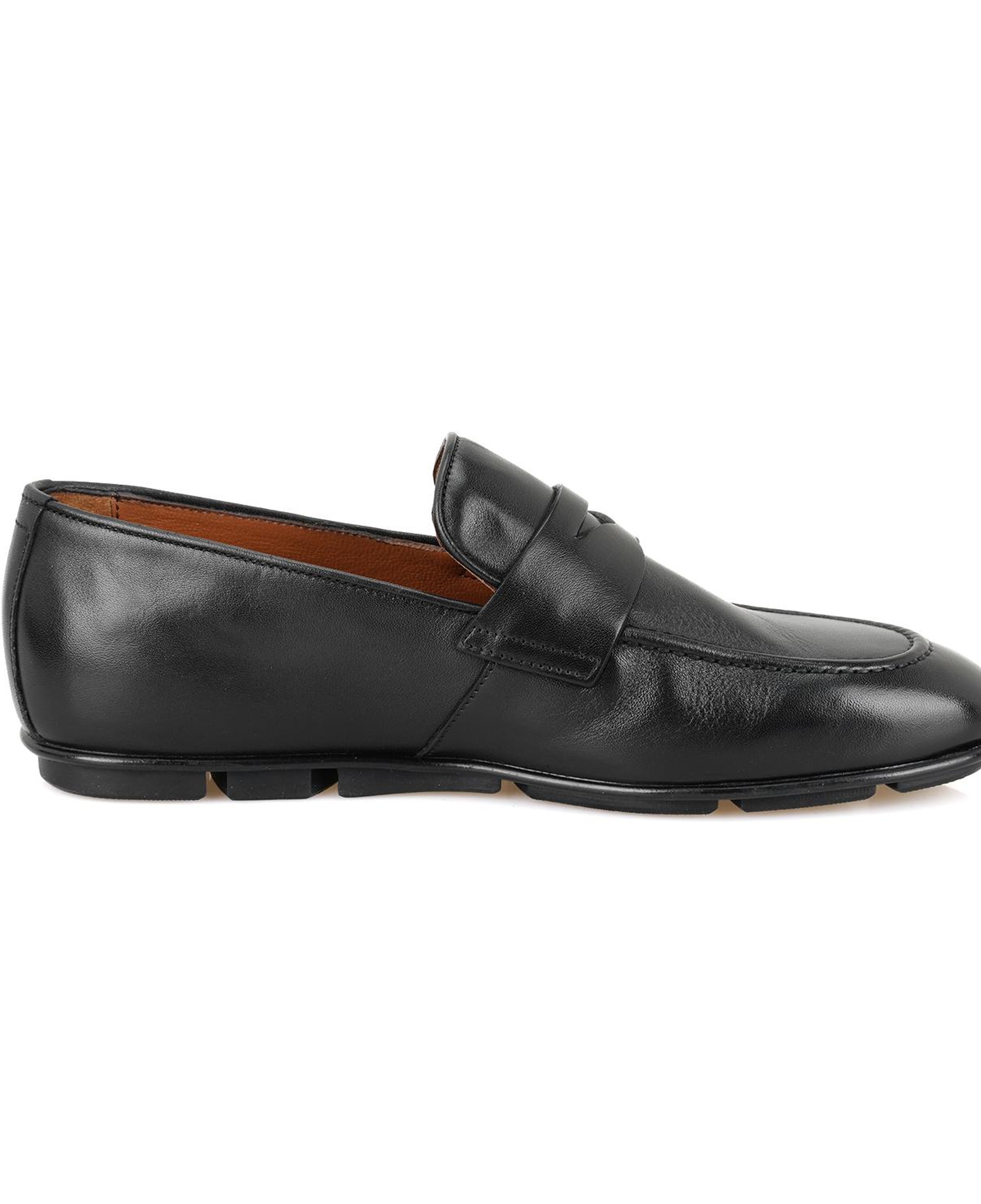 Derek Siyah Erkek Deri Günlük Ayakkabı