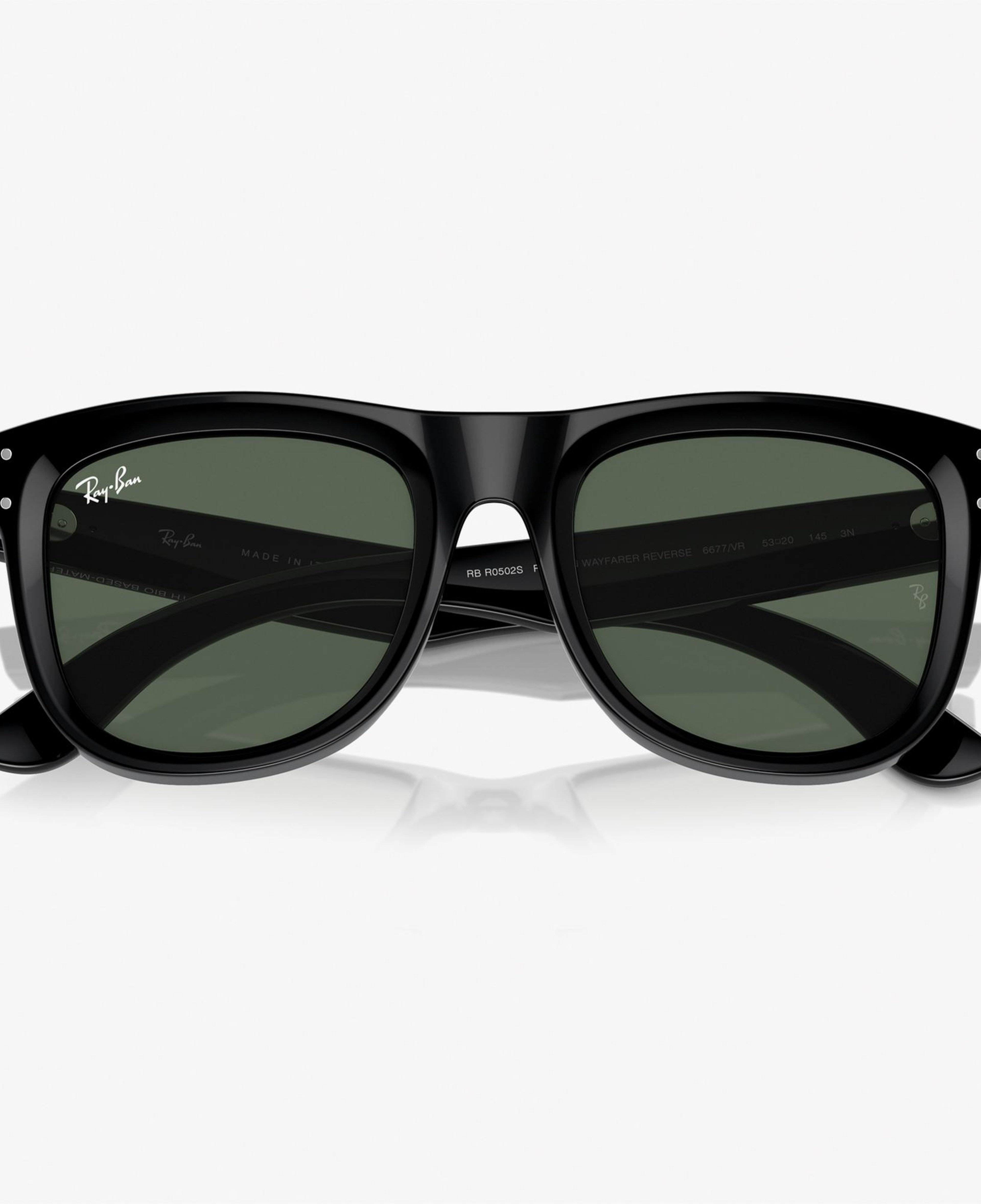 RAY-BAN Wayfarer Reverse Unisex Siyah Güneş Gözlüğü