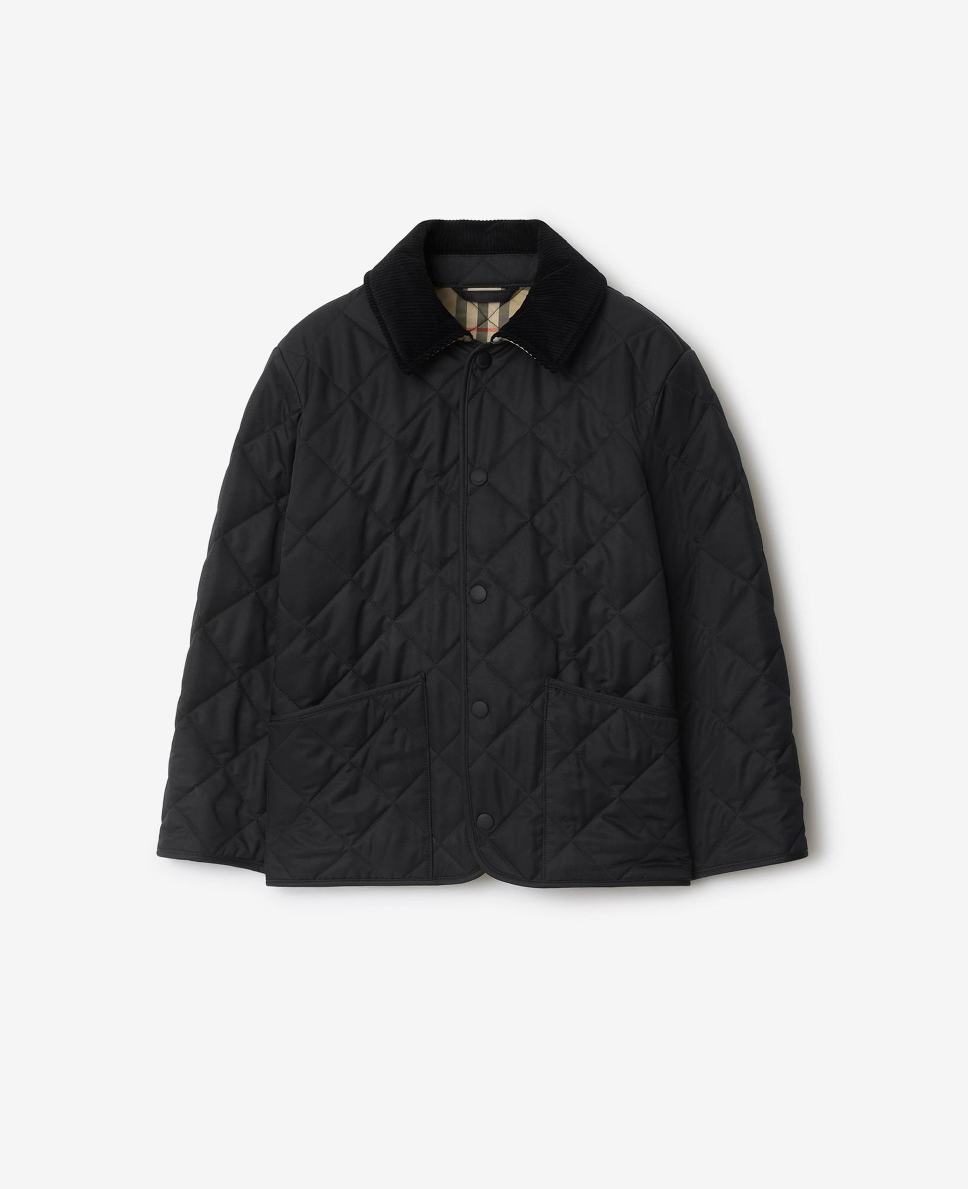 Burberry Çocuk Siyah Mont