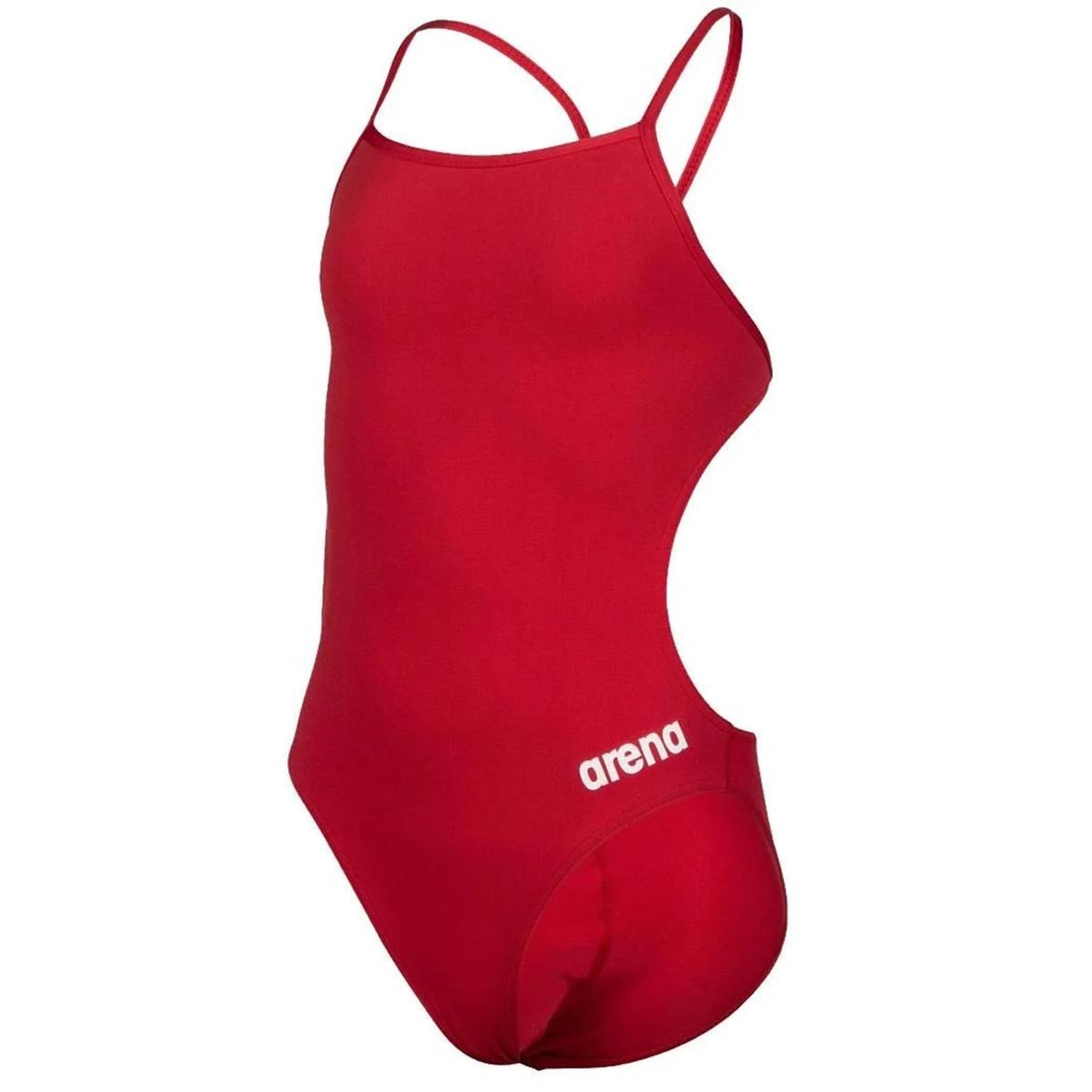 Team Swimsuit Challenge Solid Çocuk Kırmızı Yüzücü Mayosu 004765450