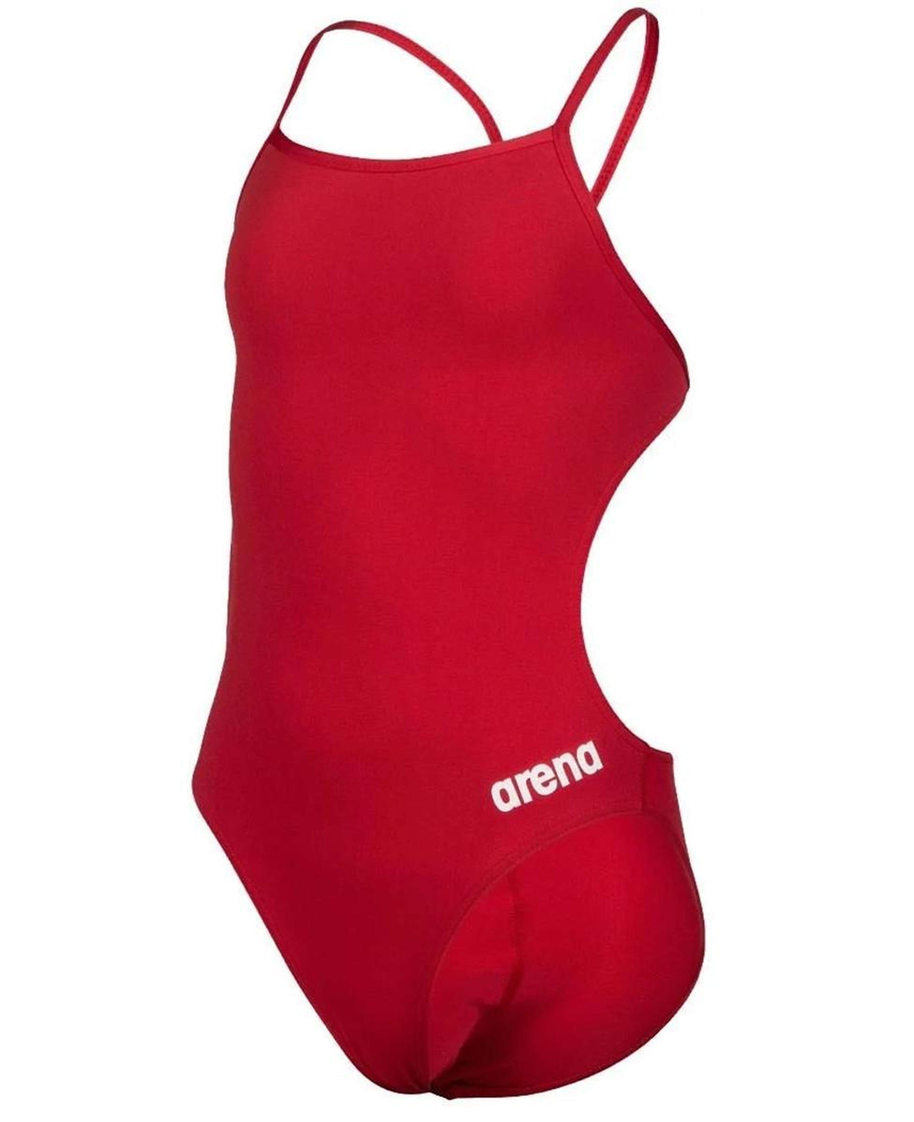 Team Swimsuit Challenge Solid Çocuk Kırmızı Yüzücü Mayosu 004765450