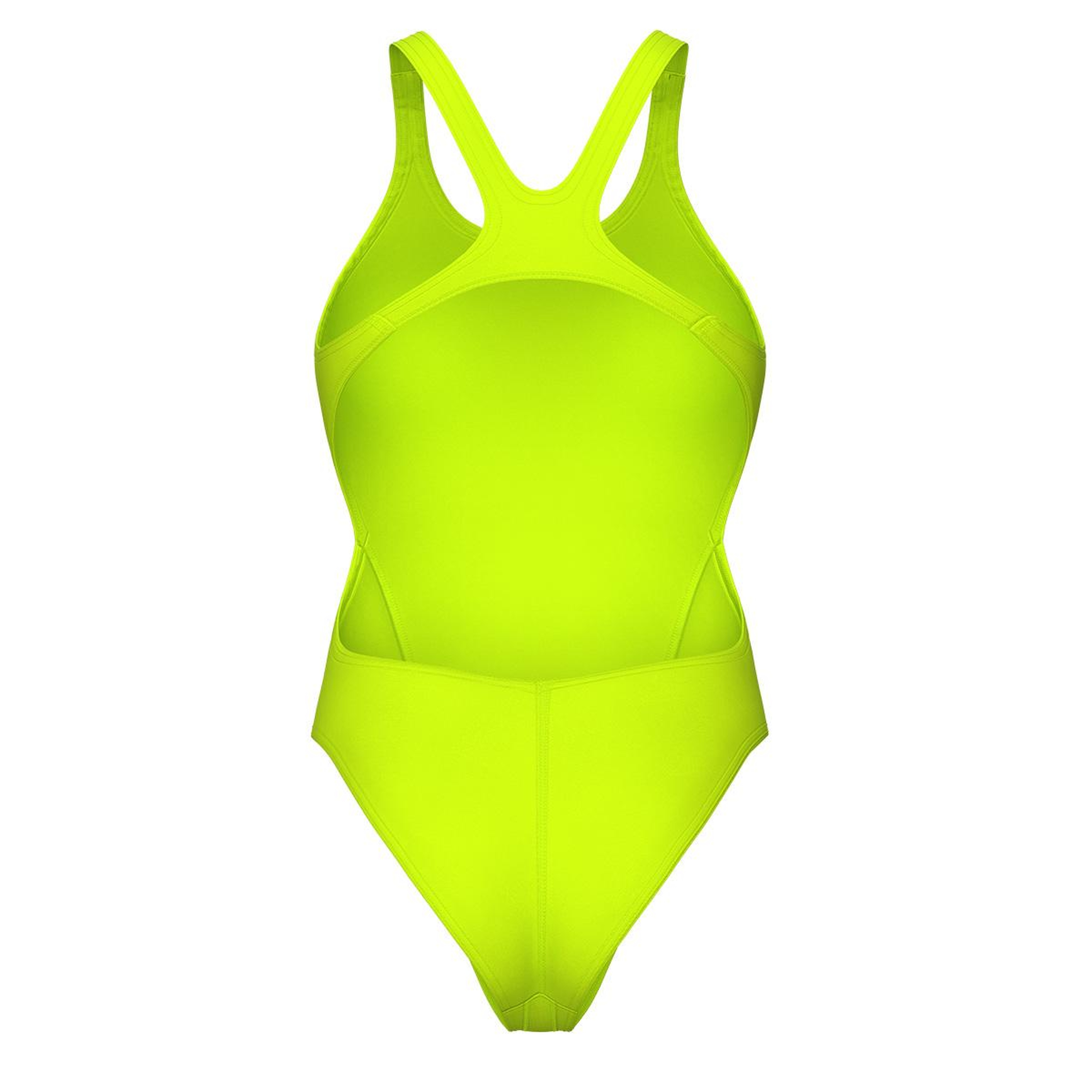 Team Swimsuit Swim Tech Solid Kadın Sarı Yüzücü Mayosu 004763688