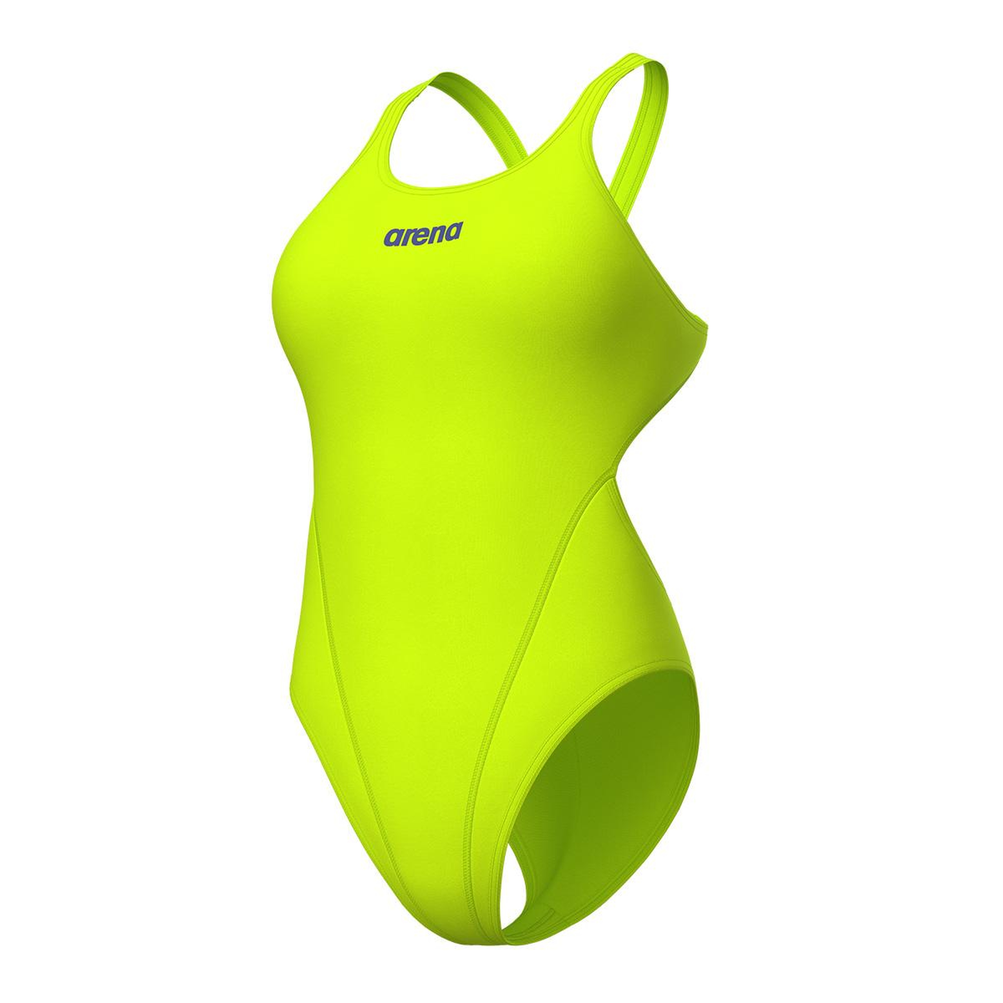 Team Swimsuit Swim Tech Solid Kadın Sarı Yüzücü Mayosu 004763688