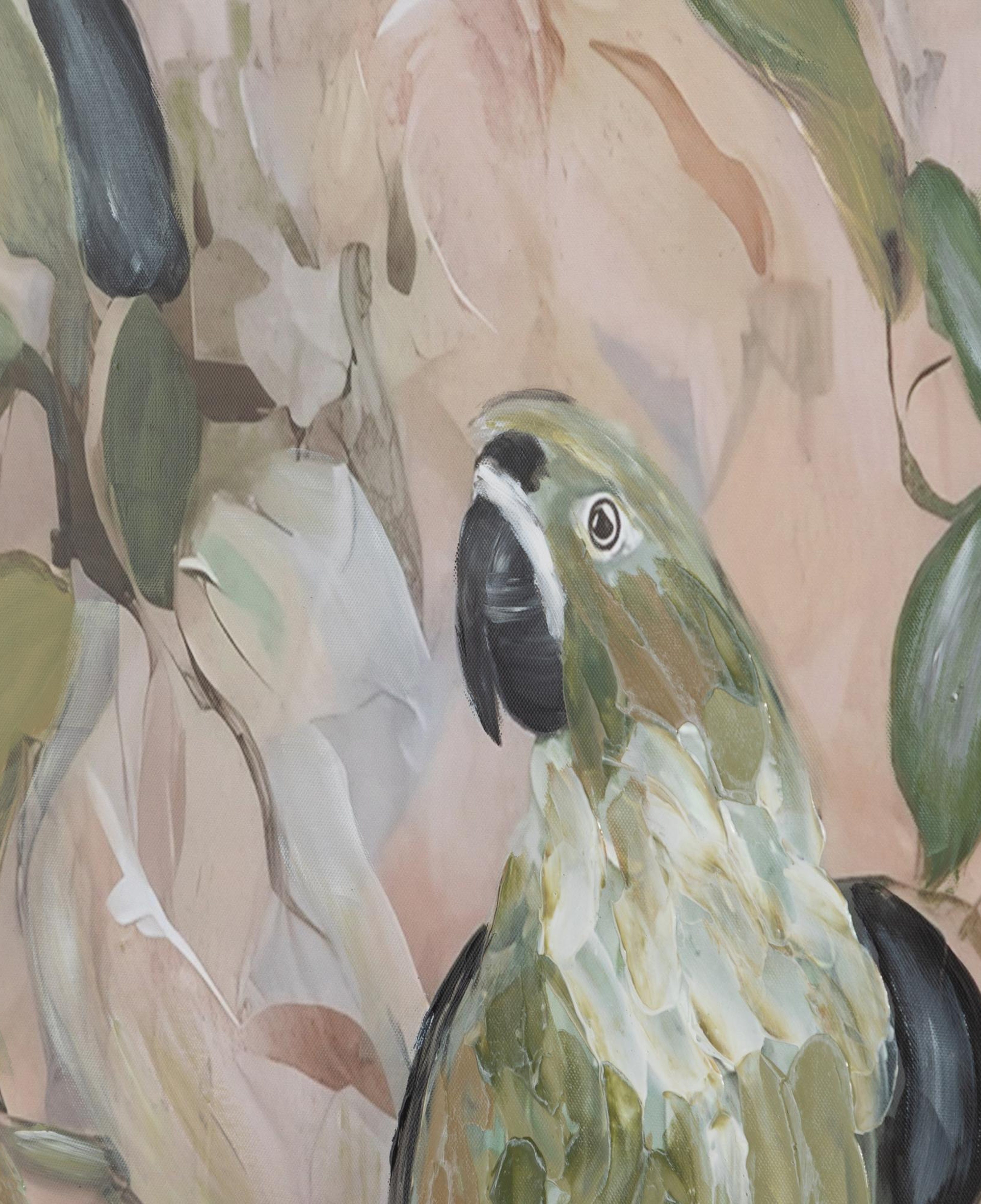 TUTIA ÇERÇEVELİ YAĞLIBOYA TABLO 90X120 CM