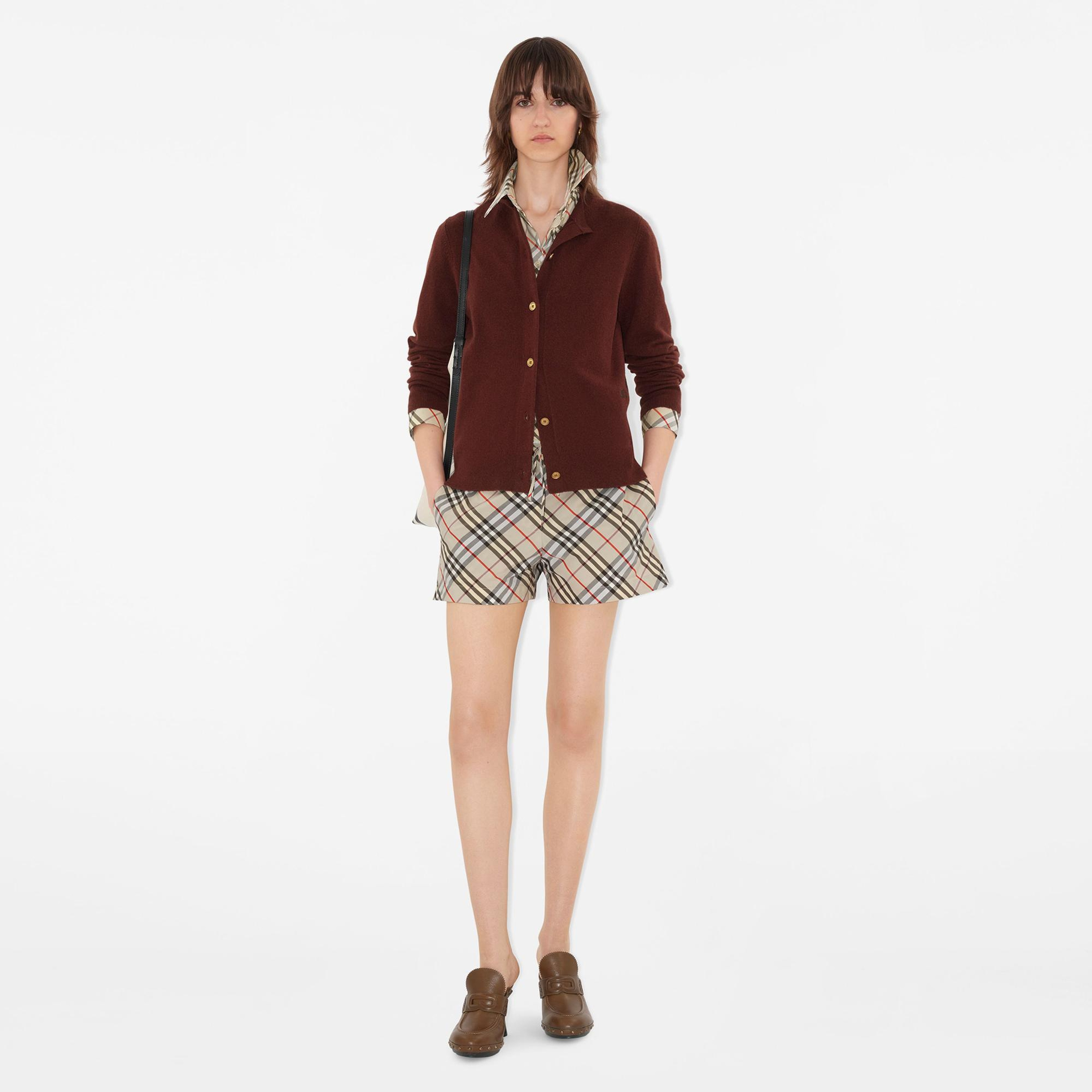 Burberry Kadın Bordo Hırka