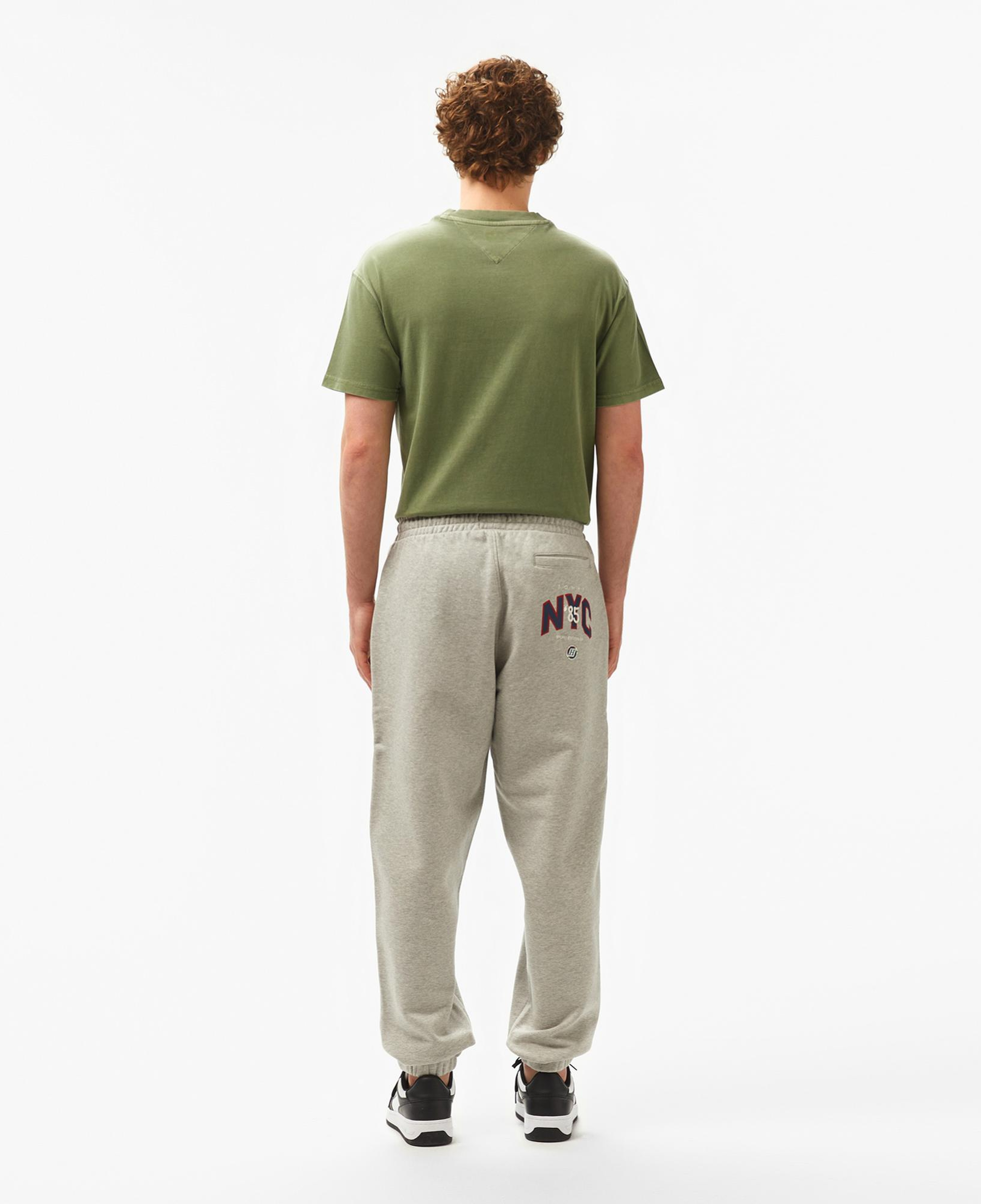 Tommy Hilfiger Jeans Tj Game Day Nycs Erkek Gri Eşofman Altı