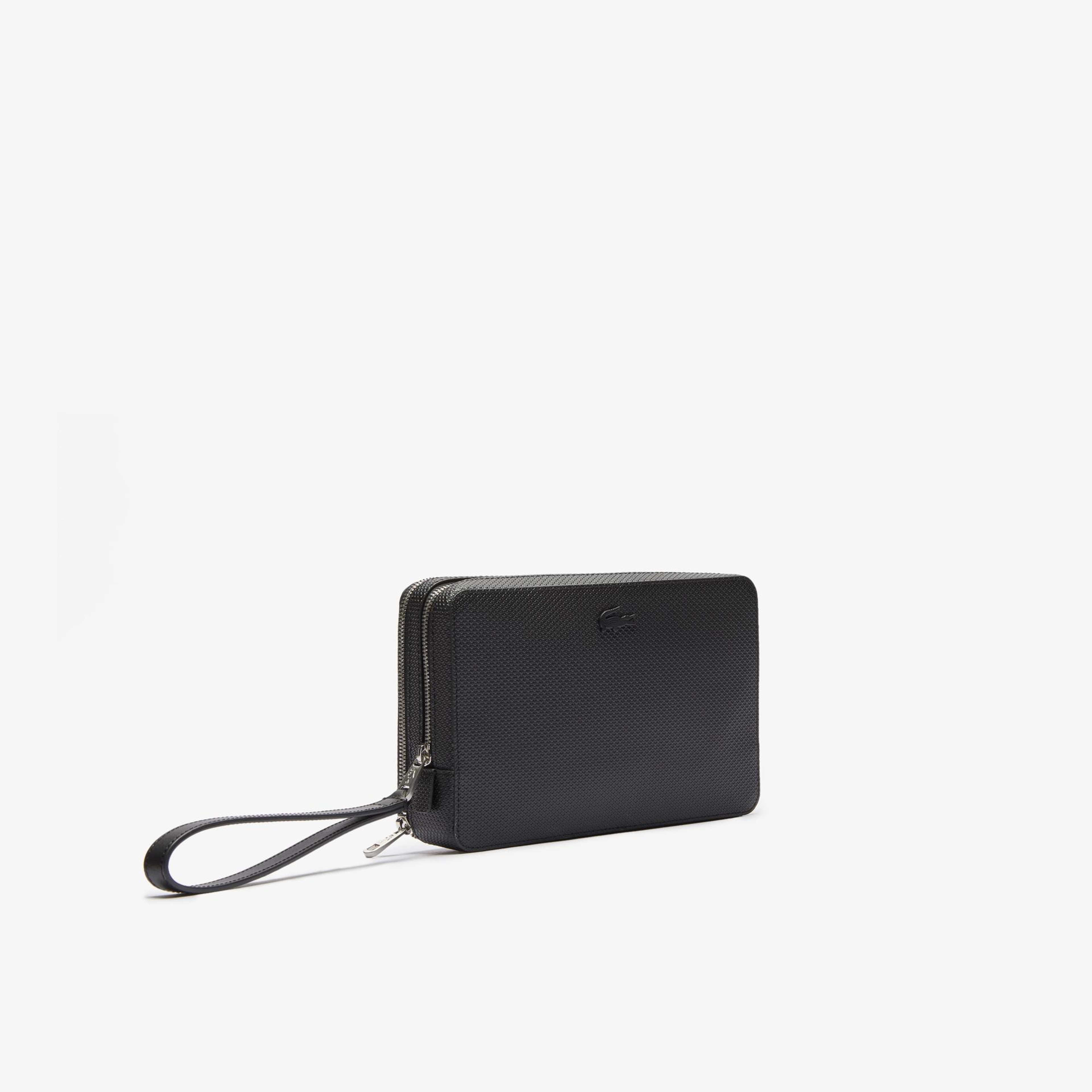 Lacoste Chantaco Erkek Deri Siyah Cüzdan