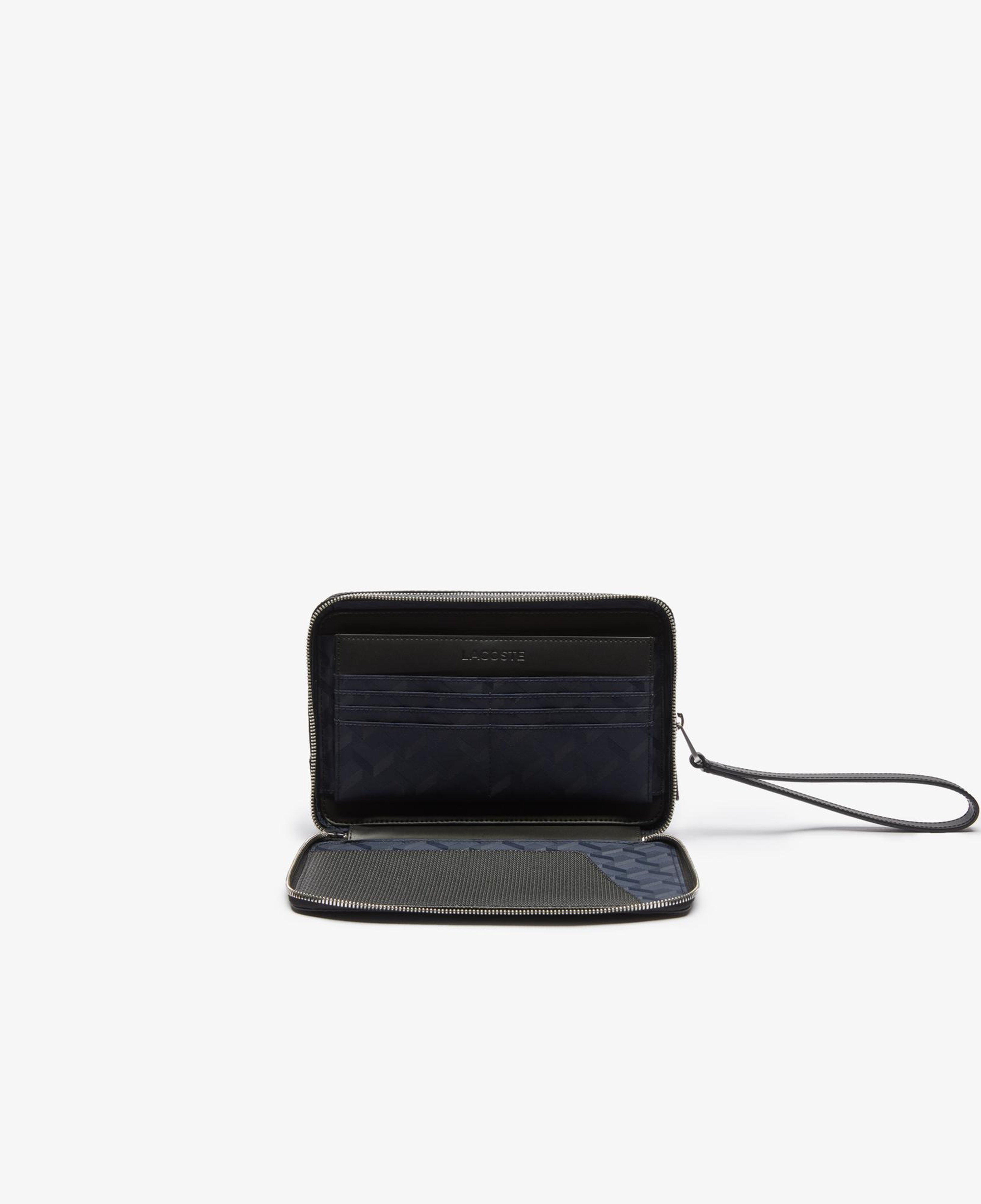 Lacoste Chantaco Erkek Deri Siyah Cüzdan